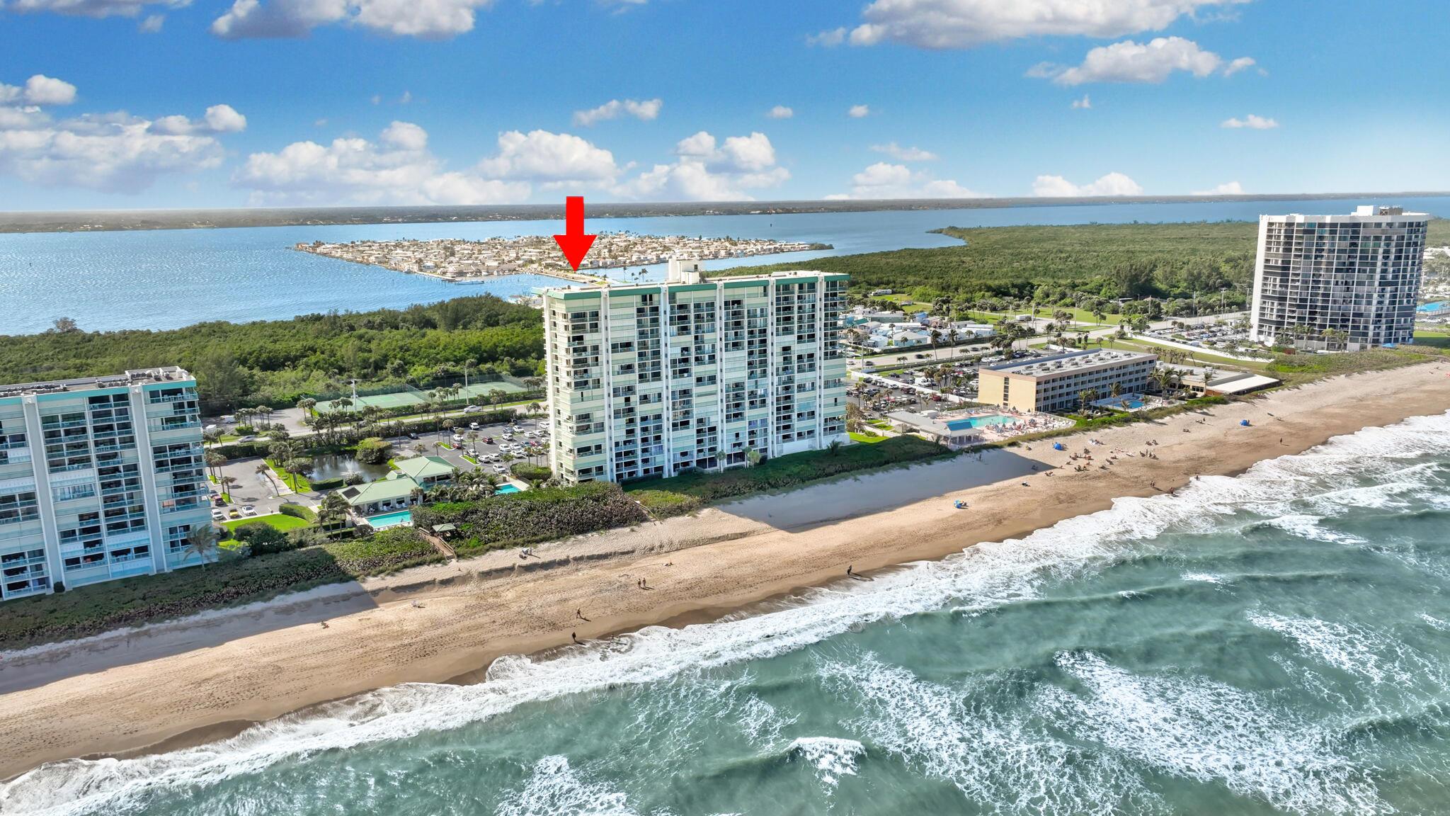 Oceanfront Luxury Awaits! Wake up to breathtaking ocean views in this stunning oceanfront high-rise retreat. Nestled in a gated community, this coastal gem offers the ultimate beachfront lifestyle with direct access to the sand via a scenic dune walk. Enjoy resort-style amenities, including two heated pools, a clubhouse with a social room and kitchen, a fitness center, billiards, tennis, pickleball, and shuffleboard. Plus, boat and RV parking add extra convenience. Brand-new roof (2024), washer and dryer (2023), and AC unit (2018). Recent milestone inspection and structural integrity study completed for peace of mind. Don't miss this rare opportunity to own a piece of paradise--experience oceanfront living at its finest!