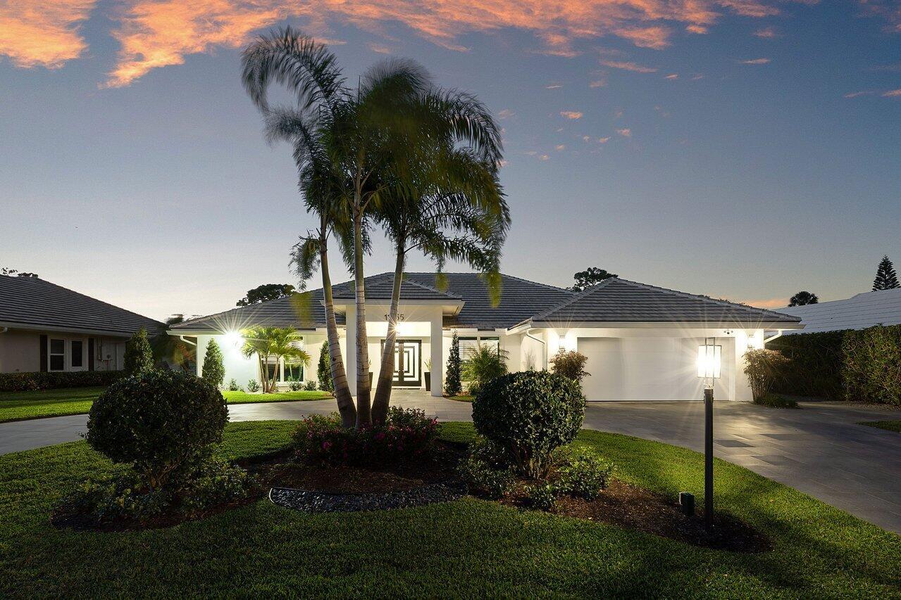 This rarely available 5BR Delray Dunes Golf & Country Club home is a must-see! Overlooking the 6th fairway with views of the 6th green and 7th tee, this completely rebuilt residence is model-ready with top-tier finishes. The reimagined kitchen features Italian cabinetry and appliances, custom wine fridge, expansive quartz countertops, and a wet bar with ice maker. Upgrades include new bathrooms, porcelain tile flooring throughout, new roof, completely impact, electric fireplaces and a private spool. Sophisticatedly staged with custom furniture. As a member of Delray Dunes Gold & Country Club, enjoy a newly renovated 18-hole Pete Dye golf course, Clubhouse, Fitness center, a stunning new pool with bar, expanded outdoor dining, and two illuminated Hydro tennis courts.