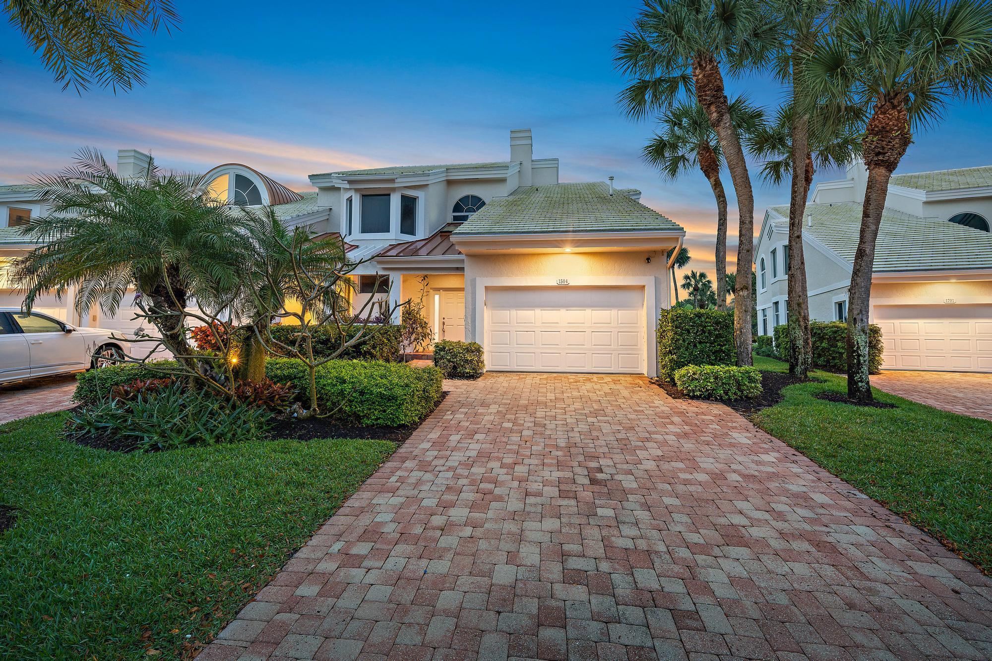 Welcome to an exceptional opportunity to own a first-floor harbor home in the exclusive, club-member-only community of Admirals Cove in Jupiter, Florida. This 1,866-square-foot residence offers a flexible layout with 2 bedrooms, 2 bathrooms, and an open den that can easily convert into a third bedroom, complete with shared access to the second bathroom.Nestled along a private waterway with direct views of the 18th green, this home seamlessly blends golf course elegance with a waterfront lifestyle. A private dock and slip accommodate boats up to 34 feet, making it easy to explore the pristine waterways of Jupiter and beyond. For outdoor enthusiasts, the dock also provides convenient storage for canoes, kayaks, and paddleboards, allowing for effortless access to tranquil morning paddles or sunset excursions.

Step inside to a bright and open floor plan designed for both comfort and style. The gourmet kitchen features premium stainless steel appliances, granite countertops, and custom cabinetry, perfect for entertaining or casual dining. The living and dining areas flow seamlessly to a spacious screened-in patio, where you can unwind with sweeping golf course and water views.

The primary suite is a private sanctuary, offering stunning water views, two spacious closets, and a spa-like ensuite bath with dual vanities, a soaking tub, and a walk-in shower. The guest bedroom and open den area (easily converted into a third bedroom) share access to a well-appointed second bath, providing versatility for family, guests, or a home office.

This home comes with a rare and highly coveted Sports Membership, granting access to the club's exceptional amenities, and can be upgraded to a Golf Membership if desired. As a resident of Admirals Cove, you'll enjoy an unparalleled array of luxury amenities, including a newly renovated clubhouse with fine dining, casual eateries, and social events, a championship 45-hole golf course, a state-of-the-art marina with deep-water access and dock services, Har-Tru tennis courts, pickleball, and a fitness center, a luxurious spa and wellness center, resort-style pools, scenic walking trails, and a thriving social scene with exclusive member events and activities.

Living in Jupiter, Florida, means embracing a coastal paradise known for its pristine beaches, crystal-clear waterways, and year-round outdoor activities. Whether it's boating along the Intracoastal, enjoying waterfront dining at local favorites, or exploring the scenic parks and nature preserves, Jupiter offers a perfect balance of luxury and laid-back Florida charm.

This exceptional harbor home is just steps from the the Club at Admirals Cove, Marina Cafe, Har Tru Tennis Courts, and prestigious full-service marina, ensuring you're at the heart of all Admirals Cove has to offer. Whether you're a golfer, boater, or simply seeking a premier waterfront lifestyle, this home is a true gem in one of South Florida's most coveted communities.

Don't miss your chance to own this slice of paradise&#x14;schedule your private showing today!