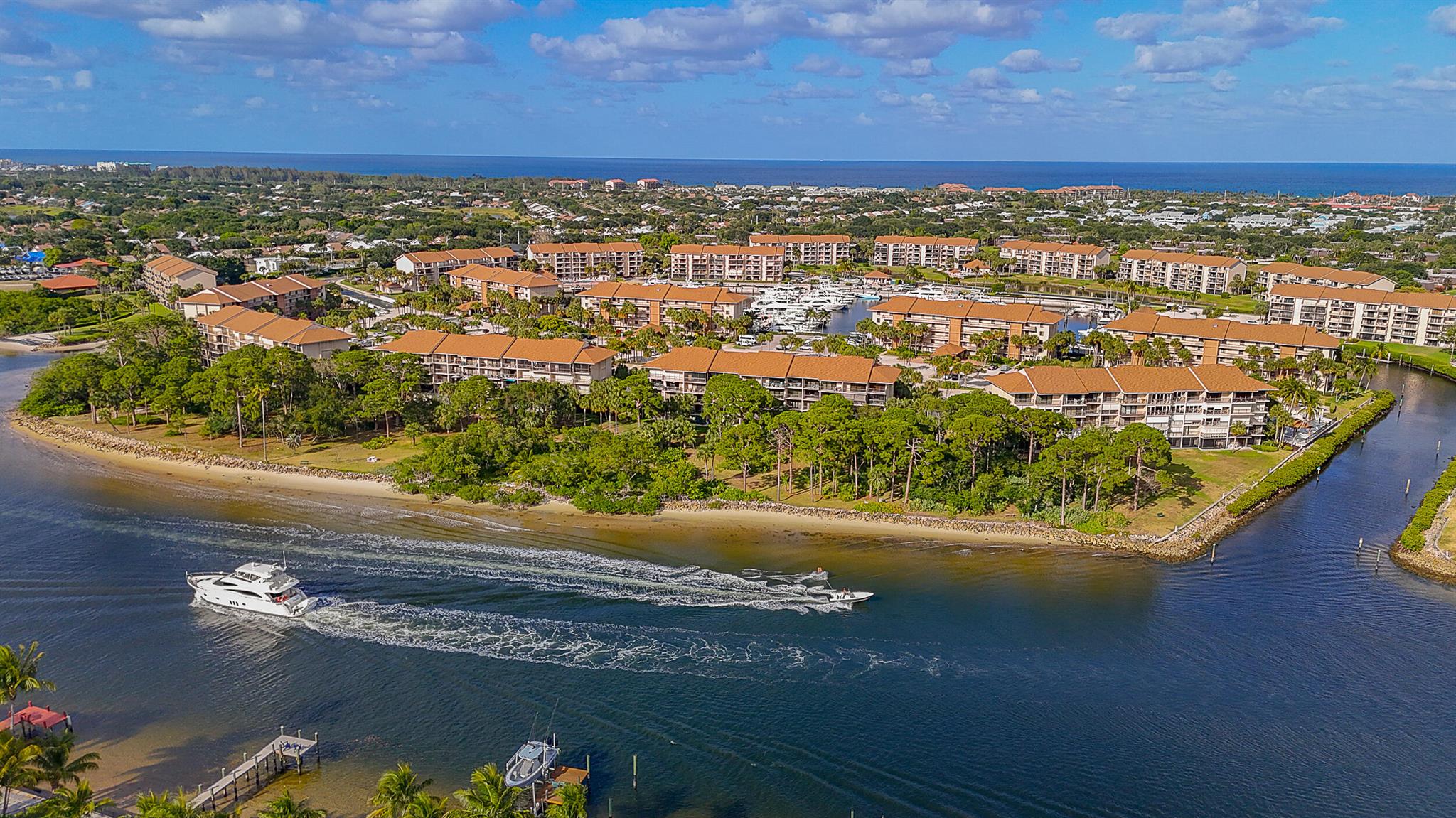 THE ONLY DIRECT INTRACOASTAL  PENTHOUSE ! Rarely available Penthouse offering direct Intracoastal views. Fully renovated to perfection, every detail in this modern sanctuary is meticulously curated for an unparalleled coastal lifestyle. Boating enthusiasts will enjoy full-service marina access with flexible slip options. Located in a pet-friendly community, just a short distance or bike ride to a dog-friendly beach, grocery store, shops, and restaurants. The hottest unit at this price from Singer Island to Jupiter. You have to see it !