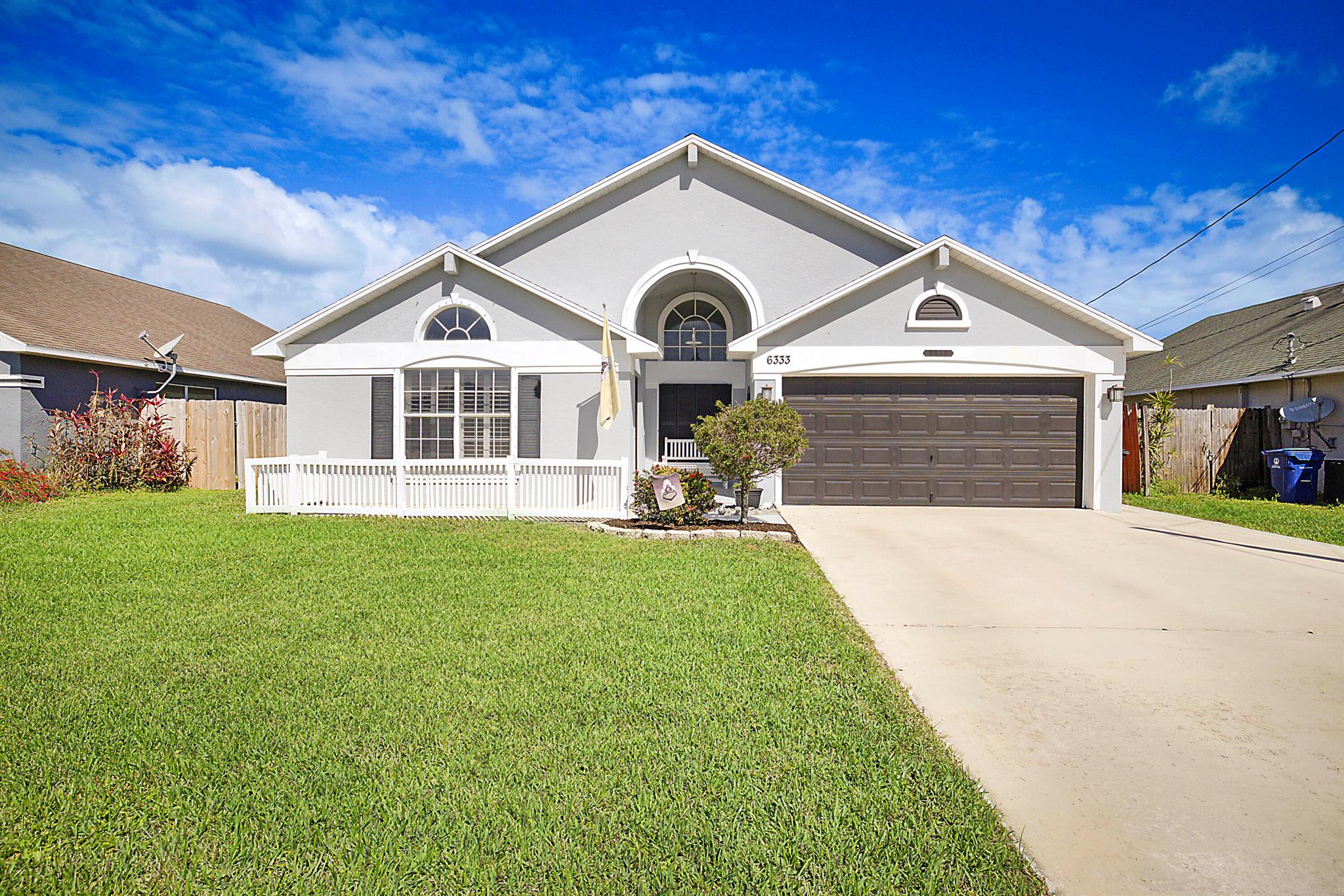 This is the home you have been waiting for offering three bedrooms plus a den/office, CBS construction, inground pool & spa, no homeowners association and zoned for highly rated schools. Additional features include the cathedral ceilings, solid surface flooring throughout,  eat-in kitchen with stainless steel appliances, spacious primary bedroom and a primary bathroom that offers a soaking tub and separate shower.  Priced to sell, come see it and make it your own before it's too late!