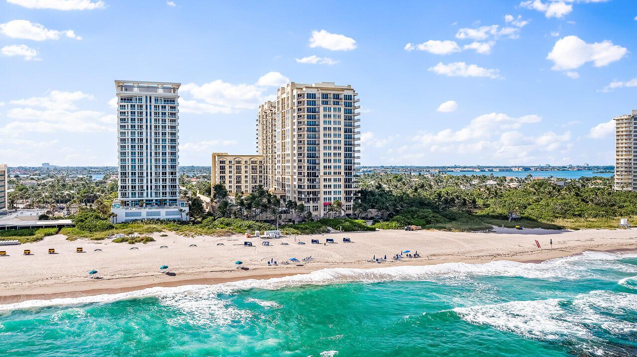 Experience luxury Oceanfront resort style living located in a world-class oceanfront resort, this property offers the ultimate vacation retreat, weekend escape, or investment opportunity. Interiors feature contemporary elegance, with dark wood tones, stainless steel appliances & marble bathrooms. Expansive terraces provide majestic views of the Atlantic Ocean & Intracoastal Waterway. Owners can take advantage of the optional rental program for effortless income potential. Enjoy 5-star amenities, including a luxurious 8,500 sq. ft. spa, full-service concierge, butler service & valet attendants. Relax by the oceanfront pool with private cabanas, sip cocktails delivered by attentive beachside staff, or dine at the on-site oceanfront restaurant. Nestled on Singer Island, just minutes from Palm Beach's finest dining, shopping, golf courses, and the airport, this resort offers the perfect blend of luxury, convenience, and relaxation.

Don't miss out on this exclusive oceanfront opportunity. Schedule your private showing today!