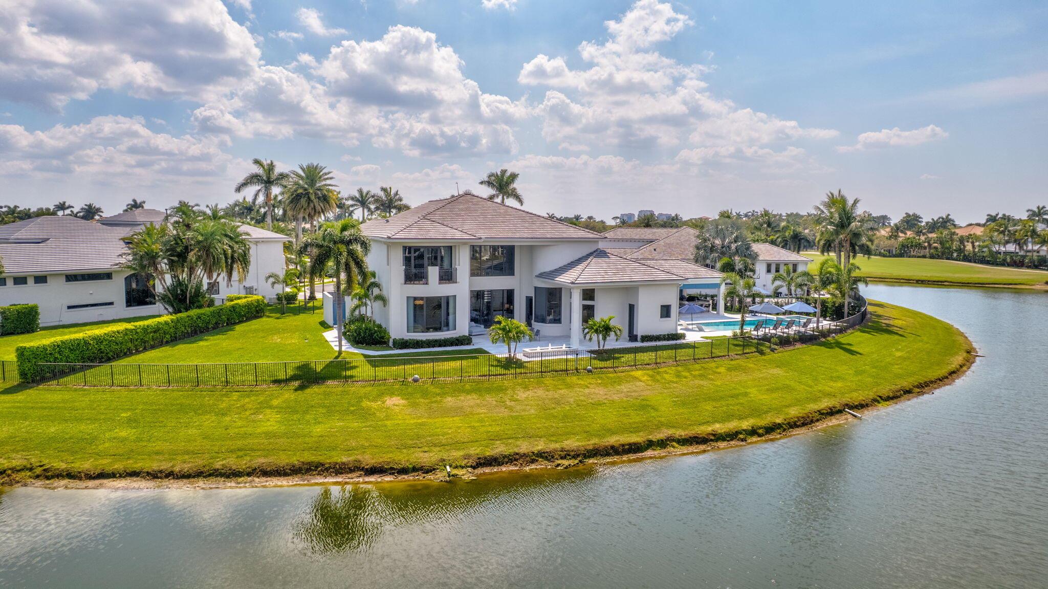 CUSTOM ESTATE with Panoramic Water & Golf Views in a Prestigious Location.COMPLETELY RENOVATED in 2022 | An ENTERTAINERS DREAM HOME!Discover luxury redefined in this custom 5-bedroom + office, 8-bathroom estate, completely transformed in 2022. Perfectly positioned at the end of a private cul-de-sac on nearly half an acre, this exceptional home offers unparalleled panoramic lake and golf course views. With a gourmet chef's kitchen, spa-like bathrooms, Expansive Outdoor Entertaining space and exquisite design throughout, this is a home where sophistication meets comfort.Refined Elegance & Thoughtful DesignFrom the grand foyer to the expansive living spaces, every detail has been curated for an effortless blend of luxury and function.Primary Suite Retreat - " Primary Suite Retreat - Wake up to breathtaking views in a serene sanctuary featuring his-and-her spa-like bathrooms, a flex space with a built-in coffee bar, and a grand outdoor shower.
" Four Additional Spacious Guest Suites - Each offering comfort, style, and privacy.
" Eight Exquisite Bathrooms - High-end fixtures and spa-inspired finishes elevate every space.
Chef's Kitchen &amp; Seamless Entertaining Spaces
Designed for culinary enthusiasts and entertainers alike:
" Gourmet Chef's Kitchen - Completely reimagined with top-tier appliances, custom cabinetry, two dishwashers, warming drawer and premium countertops.
" Wine Enthusiasts Delight with Wine Coolers to accommodate over 200 bottles. 
" Expansive Double Island - A stunning centerpiece, seamlessly flowing into the dining and living areas for effortless gatherings.
" Sophisticated Living Room - Floor-to-ceiling windows showcase breathtaking views, complemented by a cozy fireplace.
Resort-Style Outdoor Oasis
A true showstopper, the resort-inspired outdoor space is designed for both relaxation and grand entertaining.
" Spectacular Pool &amp; Lounge Area - Featuring shelf chaise lounges and ample seating.
" Expansive Covered Bar &amp; Lounge - The perfect space for hosting or unwinding.
" Firepit Seating Area - Enjoy cozy nights under the stars.
" Large Landscaped Side Yard - Ideal for recreation or additional outdoor space.
" Meticulously Designed Backyard - Thoughtfully landscaped to maximize the stunning surroundings.
Full House Generator
Move-In Ready | Designer Furnishings Negotiable
Offered with negotiable designer furnishings for a seamless transition into luxury living.
This exceptional home is more than a residence...it's a lifestyle. Schedule your private tour today!