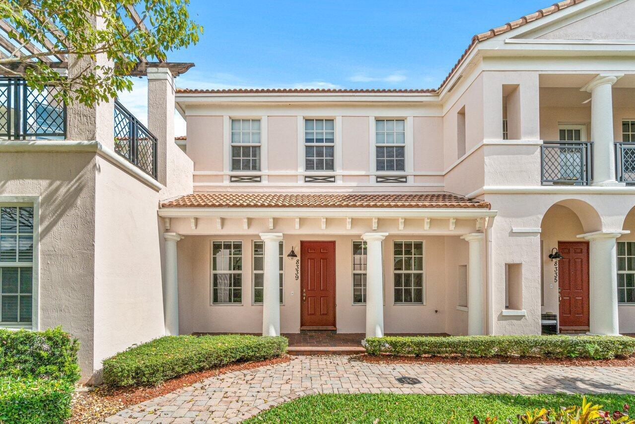 Step into this stunning Central Park townhouse in the heart of Boca Raton! This spacious home boasts impact glass throughout, oversized tile floors on the main level, and luxury plank wood-look flooring on the stairs and second floor. The gourmet kitchen is a chef's delight, featuring granite countertops, stainless steel appliances, cherry wood cabinetry, a pantry, and a center island with a breakfast bar. Enjoy a versatile layout with separate living and family rooms, a formal dining area, and an eat-in kitchen. The private courtyard is perfect for grilling or soaking up Florida's sunshine year-round! Retreat to the primary suite, offering dual walk-in closets, a private water closet, a linen closet, dual sinks, a soaking tub, and a separate glass-enclosed shower. Also, upstairs you'll find a convenient laundry room with extra storage, two guest bedrooms (one with a walk-in closet), and a shared bath. The private, oversized 2-car garage adds to the convenience of this exceptional home.

Residents have access to a clubhouse, gym, and pool, playground, and walking paths enhancing the vibrant community atmosphere. Just steps away from the miles-long El Rio walking/bike path. Prime Boca Raton location with easy access to everything&#x14;don't miss this opportunity!