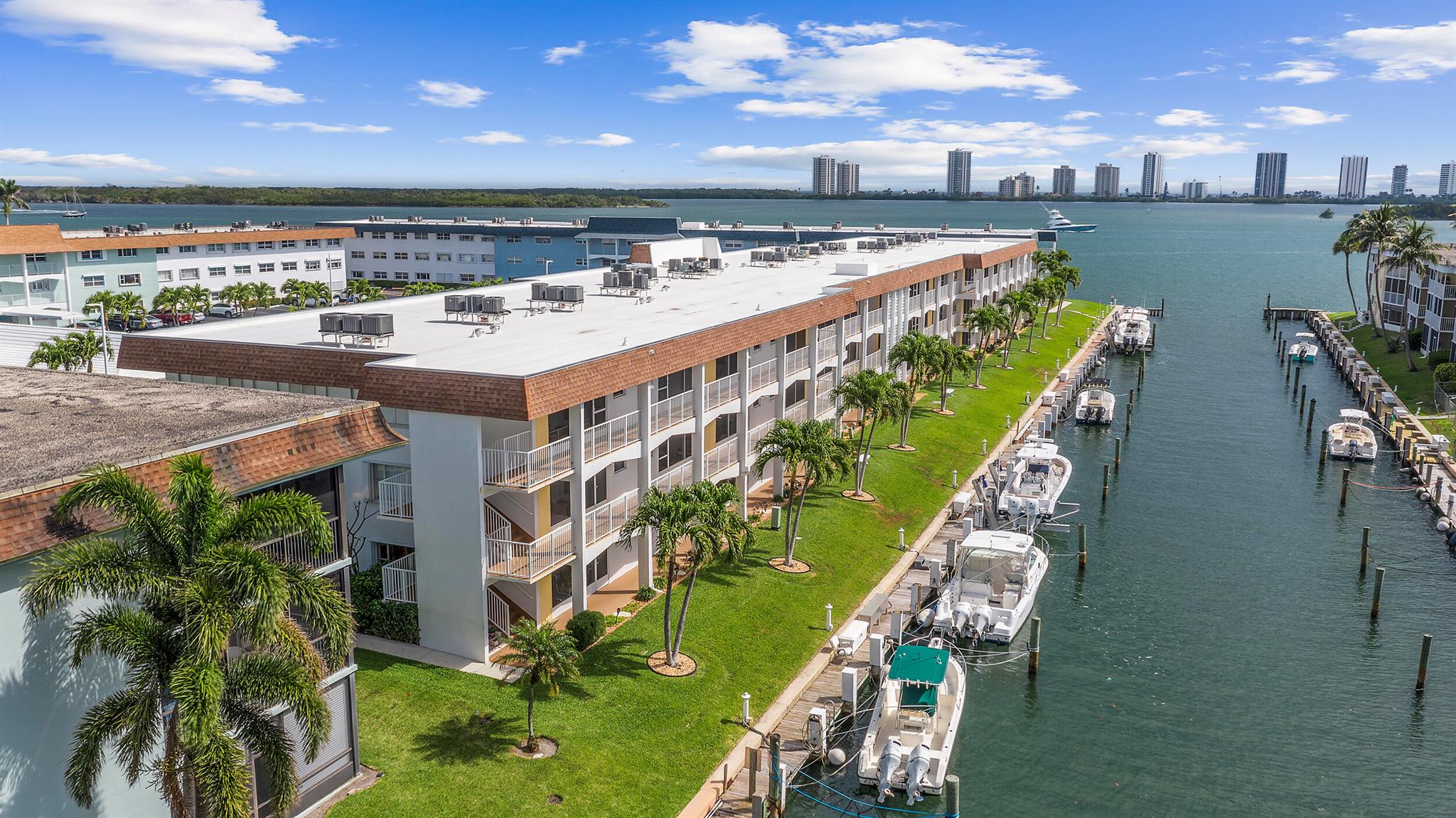 55+ Active Community with Intracoastal Views!Welcome to Shore Court, a private waterfront community offering breathtaking Intracoastal views and a relaxed, boating-friendly lifestyle.This spacious 2-bed, 2-bath corner unit has been completely renovated for modern comfort and style. Upgrades include: New roof (2024)Impact doors and windows throughout New AC & hot water heater New flooring and baseboards throughout Updated railings on the balcony and stairwells.Enjoy ultimate privacy in this sought-after corner unit, while taking advantage of the community's resort-style amenities, including a heated saltwater pool, clubhouse, and available dockage for your boat.Don't miss this rare opportunity to own a beautifully updated home