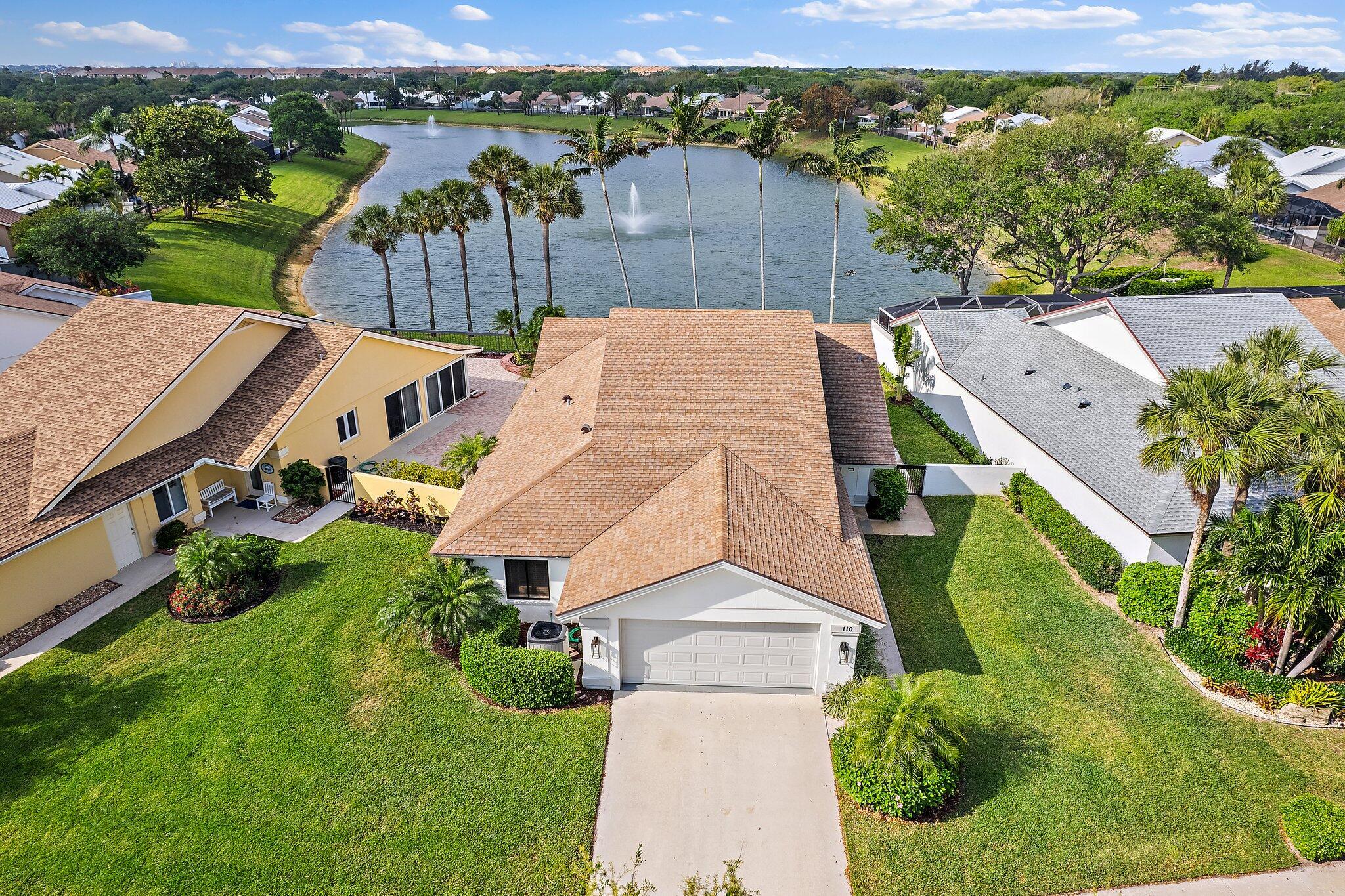 Stunningly Renovated Lakefront Pool Home in The Ridge at the Bluffs! This exquisite rarely available waterfront home on a larger lot offers the perfect blend of luxury, location, and lifestyle. Ideally situated within walking distance to the beach and it boasts breathtaking lake views and spectacular sunsets right from your backyard. Renovated this year, this home features a brand-new kitchen w/real wood and high-end appliances, beautifully updated bathrooms, new flooring throughout, and a newly refinished pool deck.Designed for both comfort and style, the open-concept floor plan is bright and spacious, with abundant natural light enhancing the main living areas. Short walk to the resort-style amenities within the community, including Pickleball, Tennis, Basketball, and a beautiful
