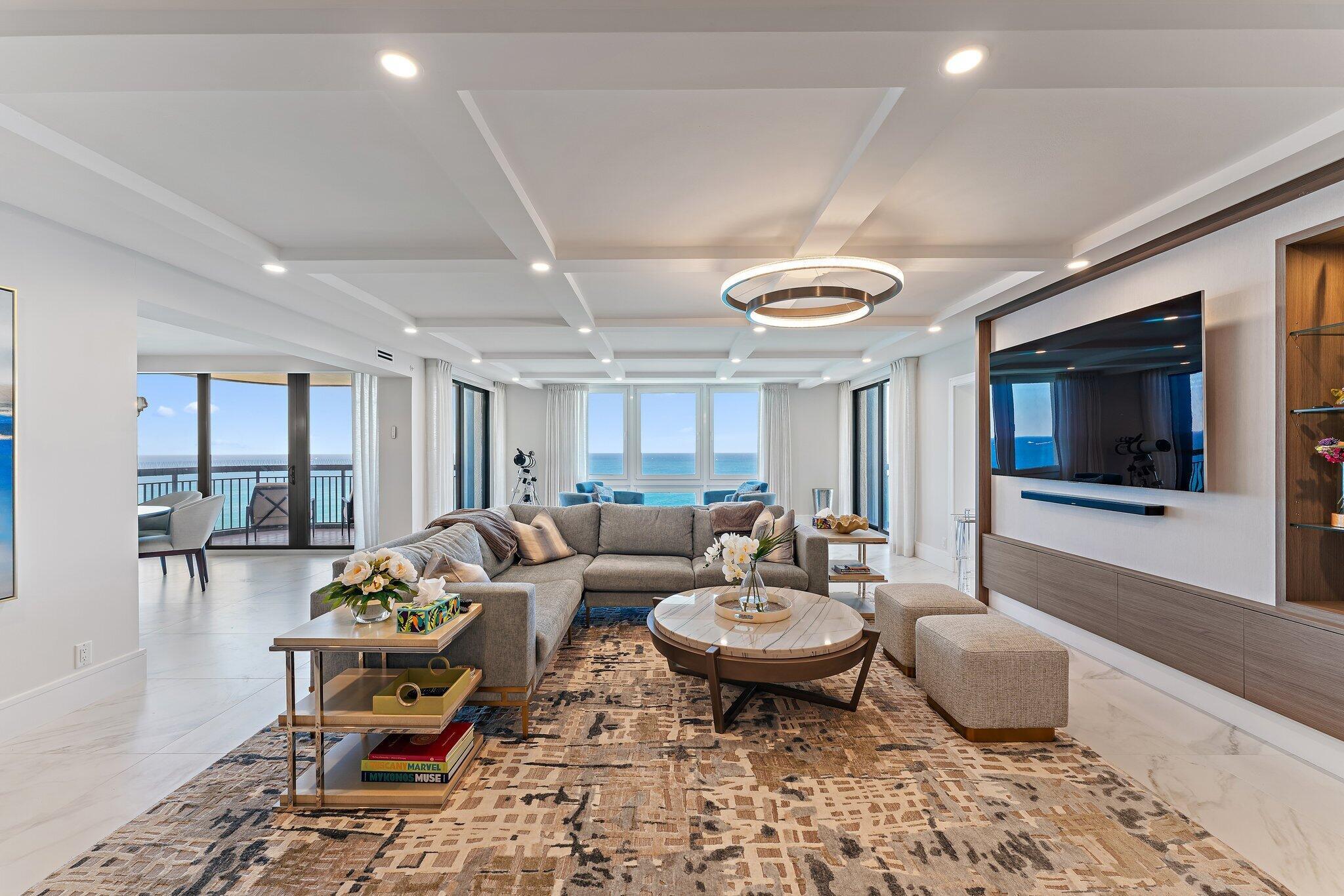 This direct ocean unit located on the second hightest floor in the building has been totally redone by one of the top Interior Designers in the area.  Taken all the way down to the studs, the suite was completely repurposed, using the finest materials and finishes.  Eastpointe II is currently in the process of adding a sea wall, and the building has already performed extensive renovations inside and out of the building.  Come see this amazing property which is truly a dream in the sky, directly on the sand.
