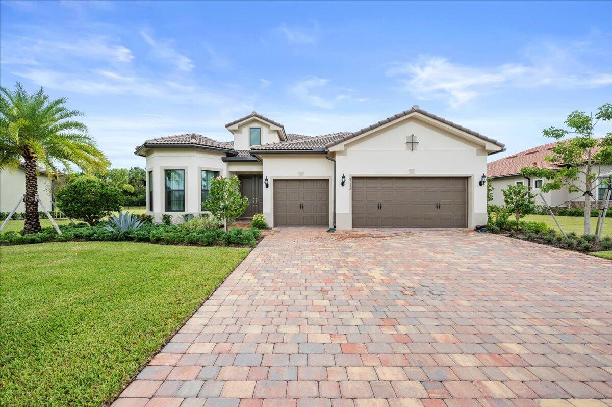PRICED TO SELL!  LOWEST PRICE PER SQ FT! This elegant Oversized single story 3 bed/3.5 bath plus flex room home with extended 3 car garage is the epitome of luxury living in Palm Beach Gardens. No Community Development Tax and XL lot! Upgrades incl extra 4 ft deep extension in the 3 car garage, complete water filtration system, pool bath, utility sinks in both the laundry and garage. This Stonewater model in Ancient Tree combines the convenience of modern amenities with the charm of a gated community. Close to everything  plus a championship golf course. Don't miss the chance to enjoy the best of Florida living! More... This elegant Oversized single story 3 bed/3.5 bath plus office home with extended 3 car garage is the epitome of luxury living in Palm Beach Gardens. Upgrades include an extra 4 ft deep extension in the 3 car garage, complete water filtration system, pool bath, utility sinks in both the laundry and garage. This Stonewater model in Ancient Tree combines the convenience of modern amenities with the charm of a gated community. It's an opportunity to live in a meticulously designed and upgraded property that's both comfortable and stylish, all while being close to everything you need and right by a championship golf course. Don't miss the chance to enjoy the best of Florida living!

Property Overview:

Model: The house is a barely lived-in Stonewater model, which is renowned for its spacious and comfortable design.
Upgrades: The home is thoughtfully upgraded to provide a top-tier living experience. Notable upgrades include a chef's kitchen equipped with top-of-the-line Kitchen Aid appliances, ensuring a culinary enthusiast's dream come true.
Interior Finishes: The interior features upgraded tile and cabinets as well as quartz countertops throughout, creating a sleek and elegant ambiance in every room.
Garage: One of the standout features of this home is the extra 4 feet deep 3-car garage, providing ample space for both parking and additional storage.
Bathrooms: For added convenience, a cabana bath is available, making outdoor activities a breeze.
Lot Size: The house sits on an oversized lot, offering ample space for outdoor activities, landscaping, or even the potential for a future pool.
Location: The location is truly convenient, right next door to Avenir, it has easy access to shopping, restaurants, and Florida's Turnpike, making it an ideal hub for all your daily needs.
Golf Course: This property is a golfer's paradise, situated adjacent to the Palm Beach Gardens Sandhill Crane Champion Golf Course. The best part is that no membership is required, and the golf course is open to the public, offering you the chance to enjoy a world-class golfing experience right in your backyard.