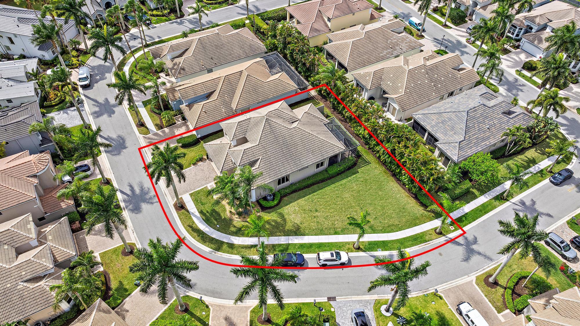 Boasting one of the two largest lots in the entire Grande neighborhood at the Club at Ibis, this pristine and upgraded 3BR/2.5+Den ''Princeton'' is move-in perfect. With ample room for a pool, this home features a large side yard--a unique lot to enjoy however one wishes. One of the most recently built homes in the community, this ''Princeton'' model is spacious, light and bright and features generous upgrades and renovations. The show-stopping primary bathroom was renovated and could be featured in a design magazine. The kitchen was beautifully renovated and is a beautiful centerpiece of the home. Extensive crown molding, picture frame molding, custom mirrors, upgraded cabinetry and designer touches throughout. Custom shelving, glass doors to the den, large screened patio perfect for indoor/outdoor living. Accordian Hurricane Shutters (2018), Rheem HVAC (2018), LG Washer and Dryer (2015), Bosch Dishwasher (2015), The Grande offers its residents the exclusive usage of a private community pool&#x14;the only single-family community in Ibis to offer a community pool. The Club at Ibis is an award-winning community that boasts a 90,000 sq. ft. clubhouse, three 18-hole Nicklaus-family Championship golf courses, five restaurants, a world-class fitness complex and spa, and incredible tennis and pickleball facility.