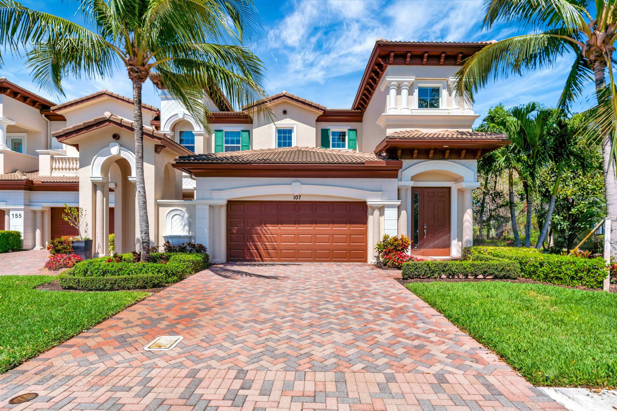 Enjoy this fully upgraded and meticulously maintained, 3 bed 2.5 bath condo in Jupiter Country Club. This unit is extremely rare, boasting a FULL GOLF MEMBERSHIP available immediately; (the current golf membership wait-list is approximately 2.5-3 years). Enter the second floor via the stairs, or your private elevator, and enjoy panoramic views of both the lake and golf course. This unit boasts tons of natural light with every upgrade the builder had to offer; some of which include, luxury flooring, crown molding throughout, large gourmet island with upgraded island space, detailed millwork, high-end stainless steel appliances, gas stove top and much more. This open floor plan is perfect for entertaining. Step outside to your screened in balcony with ample space and enjoy the gorgeous sunsets over the lake. Walk into the primary suite, with 2 brand new custom designed closets, double sinks, walk-in shower, oversized tub, and private balcony perfect for a coffee and the sunrise. This unit also features a 2 car garage, an air conditioned storage room, overhead garage storage space, impact glass throughout and a separate laundry room. Jupiter Country Club is protected with full time security, located minutes away from I-95, the turnpike, Jupiter's best beaches, fine dining &amp; shopping. This community also boasts an 18 hole Greg Norman golf course, pickle ball, tennis courts, bocce ball, luxury gym, pool &amp; spa, and business center.