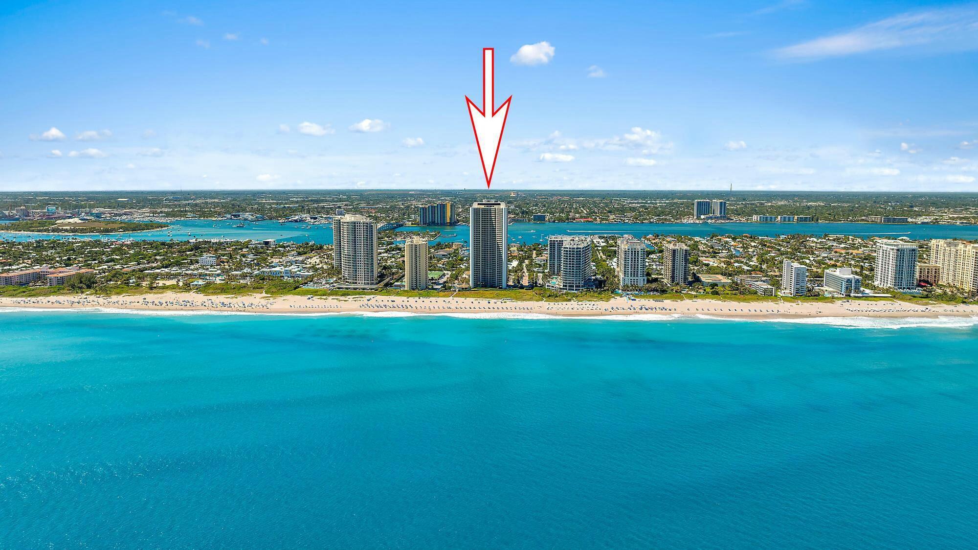 Oceanfront views with wide balcony featuring impact glass sliders, tile throughout, granite counter-tops in the kitchen and baths, washer & dryer inside the unit. Having guests? Tiara has you covered with a bedroom guest suite available for residents' guests. A stunning 43 stories high, The Tiara is the tallest development on Singer Island, featuring breathtaking ocean and Intracoastal views. Although originally built in 1977, it has been completely renovated to offer its residents top-of-the-line amenities, including a resort-style pool, sauna, tennis and pickle ball courts, as well as ladies' and gentlemen's fitness centers and spas, 400 feet of beautiful white sand beach, 24-hour concierge and optional valet parking and covered parking. Residents can enjoy a casual oceanfront breakfast breakfast or lunch and drink at the poolside Gazebo restaurant or visit The Marquis Room on the 43rd floor for dinner, drinks, and incomparable views! Singer Island is conveniently located and offers an abundance of local amenities including nearby shopping at the luxurious Gardens Mall and world-renowned Worth Avenue, golfing at the North Palm Beach Country Club, PGA National, Abacoa Golf Club, in addition to a plethora of water sports such as world-class snorkeling, scuba diving, sailing, jet-skiing, kayaking, paddle-boarding, and some of the best fishing in South Florida, all with easy access to Palm Beach International Airport!