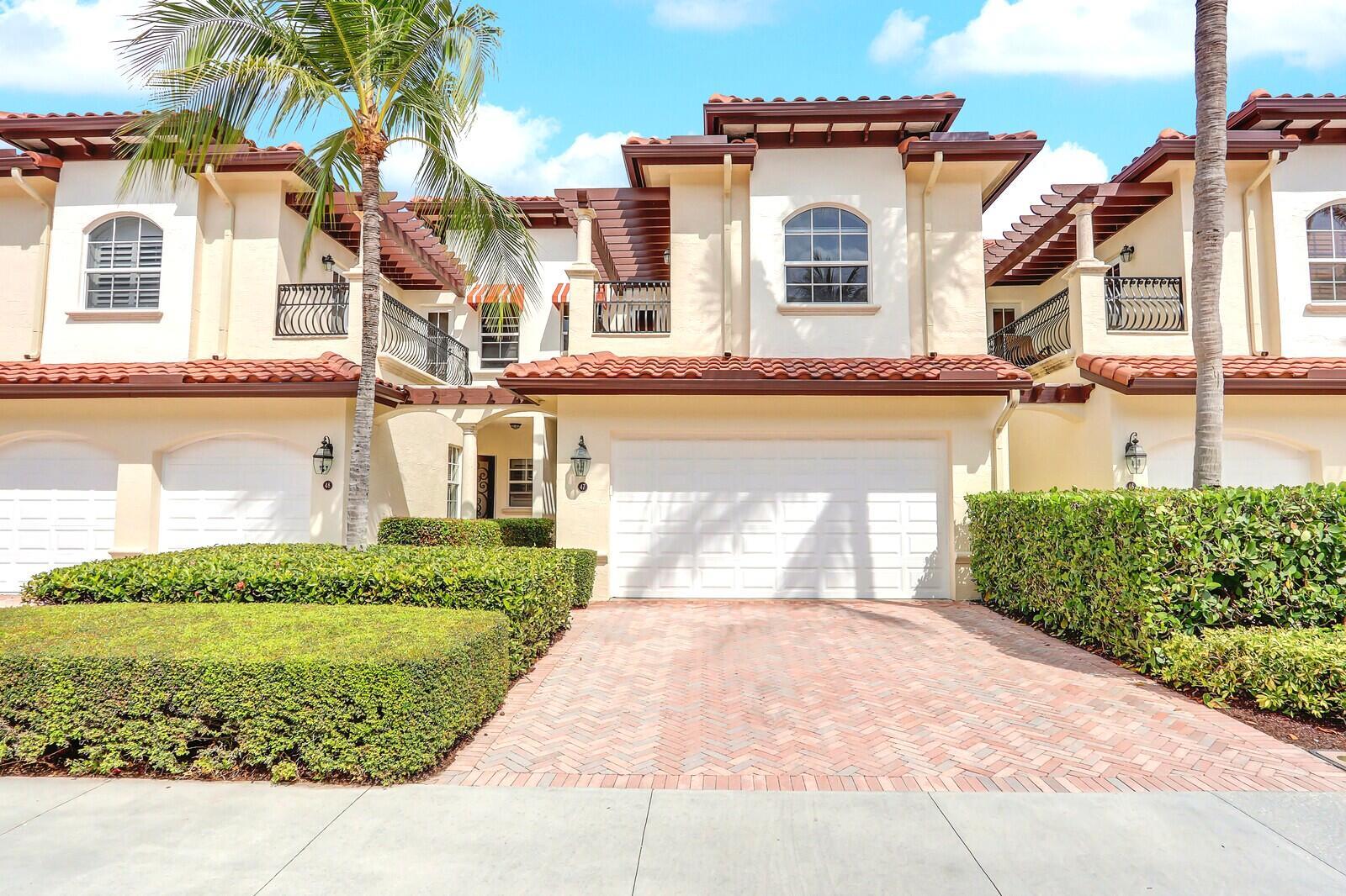Updated Lakefront Townhouse in Marina Gardens - Move-In Ready & Packed with Upgrades. New Roof and Exterior Painting(2024).  HVAC (2021) with all ducts cleaned and sealed. Whole-house water filtration system. This Tuscan style Townhouse located on the lake offers 3 Beds, 2.5 Baths, 2 Car Garage with nearly 1,900 sq ft of living space. 

The home is move in ready with many recent upgrades which include a new roof 2023 along with exterior home being painted. AC replaced 2023 and upgraded Hurricane Impact Doors &amp; Windows for peace of mind.

You are greeted by marble flooring throughout as you step in the house. The spacious living room leads you to the open kitchen that is complimented with updated stone counter tops, SS appliances including a gas stove. There is plenty of cabinets along with an additional work space area which leads out to the patio overlooking the lake. 

Upstairs you will find 3 generous size bedrooms. The 2 guest bedrooms share a guest bathroom. One of the guest bedrooms comes with a walk-in closet &amp; both have a balcony

The spacious master bedroom also comes with a walk in closet and a balcony overlooking the lake. The master ensuite comes with a separate shower and jacuzzi tub.

Relax on the backyard patio and unwind while enjoying the lake views. Next door you will find plenty to do as you are minutes from the beach along with numerous restaurants.  Schedule your showing today