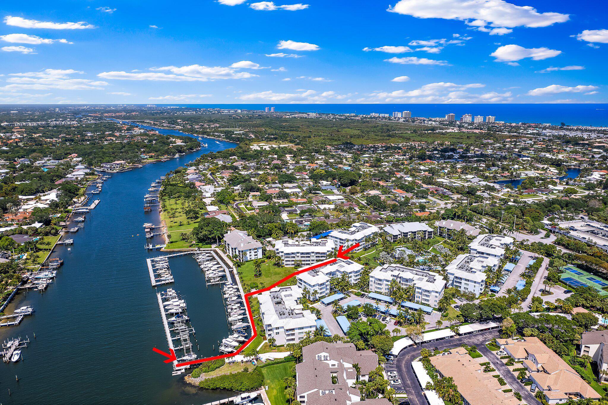 Image to showcase the property located at 411 Bay Colony Drive N & Slip #32