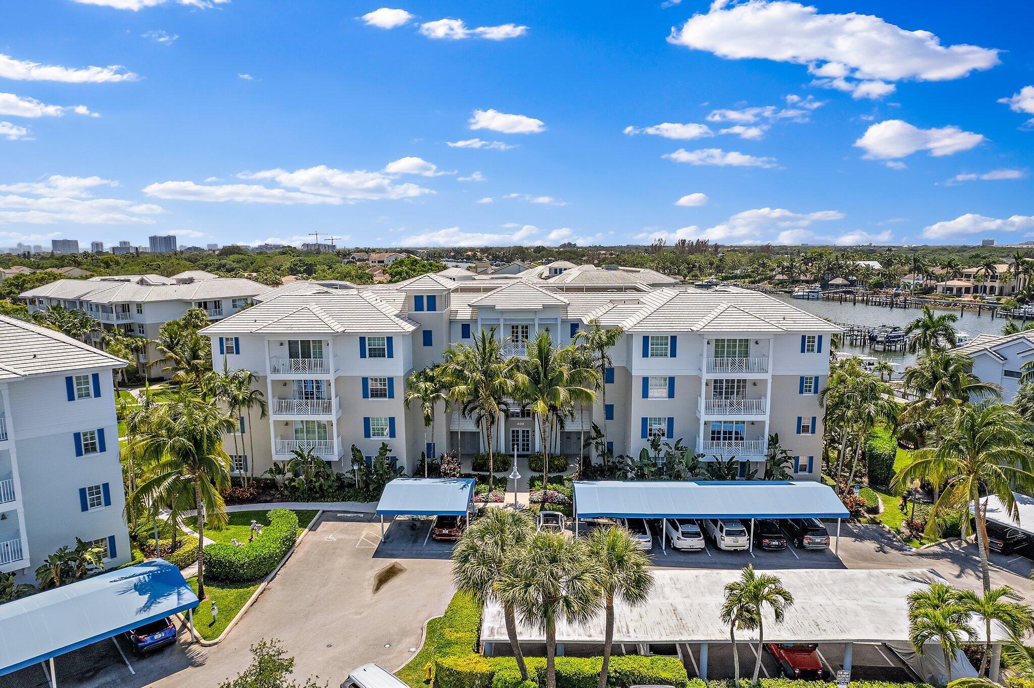 Image to showcase the property located at 411 Bay Colony Drive N & Slip #32