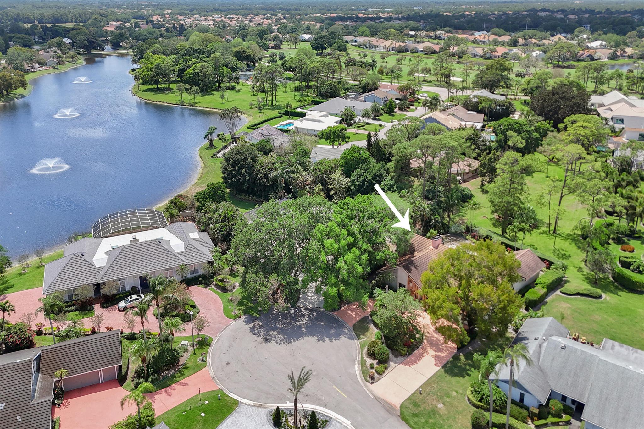Don't miss this rare opportunity to own one of the largest single-family homes in the exclusive, gated community of Eastpointe. Nestled on a spacious .32-acre cul-de-sac lot, this pool home offers exceptional privacy and potential.  Features include soaring vaulted ceilings, an oversized primary suite, suite bedrooms for ultimate convenience, a butlers pantry perfect for entertaining, a  covered screened patio ideal for year-round outdoor living, a large pool/spa and abundant storage throughout the home.  This a rare opportunity to create your dream home in a prime location.