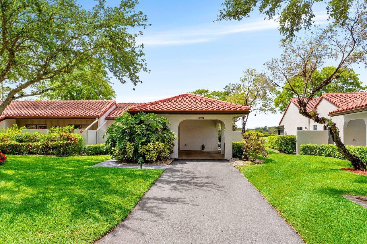 Modern masterpiece and builder's model home residence with the highest & finest custom finishes! Completely remodeled with breathtaking views of the lakes, golf course, wildlife and nature with the most impressive sunsets from inside and outside your home. Cypresses of Boca Lago is gated and patrolled. New roof and A/C systems are 2022. New paved roads & driveways 2024. Complete hurricane impact windows and doors! Smart home technology. Kitchen equipped with S/S GE Profile appliances & double-oven. 32''x32'' rectified glass-porcelain floors! Master bathroom with spacious infinity shower, extra-large rain head with hand held & power jets, frame-less glass doors, floating vanities with double sink & under mount lighting. Additional features of this masterpiece include Blum under-mount... drawer slides, corner cabinet Lemans pull-outs, 3" mitered quartz countertops, kitchen island with waterfall finish. Bedrooms have built-ins including beds, backboards, closets &amp; end tables. Laundry with a full-size smart full-size washer &amp; dryer, tank-less instant hot water heater, updated electrical wiring, copper pipes, pre-wired for CAT-5, Nest thermostat, Nest Yale front door lock, all switches &amp; dimmers connected to Alexa, hands free faucets, custom cabinetry, Italian interior doors with concealed soss hinges, recessed LED lighting throughout, 27'' LG top loader washing machine, 27'' LG front loader dryer, GE 36'' cook top glass, GE 36'' powerful exhaust to outside/exterior, GE super quite dishwasher, GE Advantium Profile microwave / convection oven, GE 30'' Double oven profile, 36'' GE Profile Refrigerator with drawer on bottom and much much more not listed here. Cypresses of Boca Lago has two (2) gorgeous pools and owners have use of tennis courts walking distance from this home. HOA also includes clubhouse, cable, security patrol, unmanned gate, exterior maintenance, lawn care, roof and insurance for the building and roof structure. Membership to club is NOT required and is NOT mandatory!