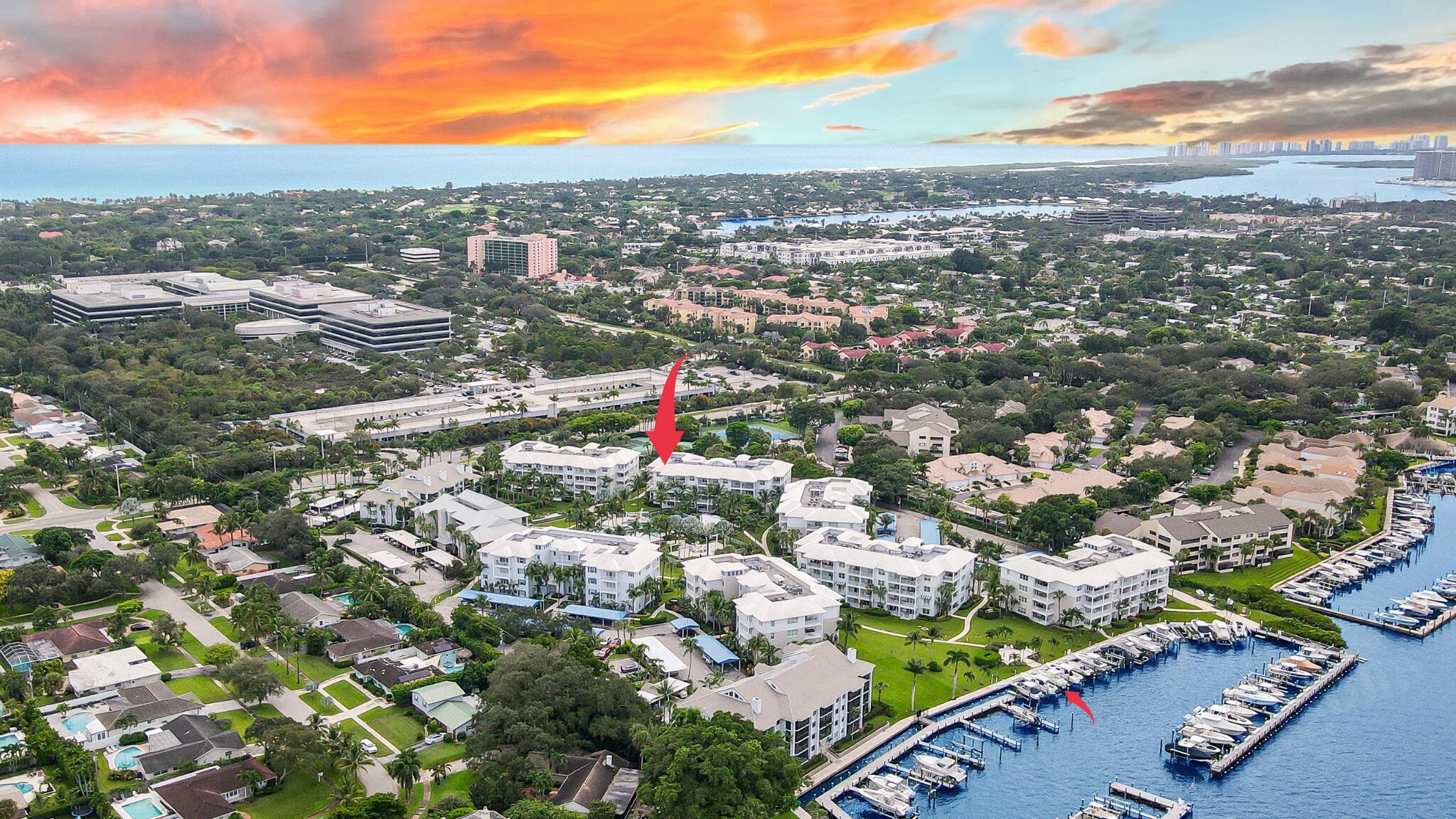 Discover Coastal Living at its finest in this stunning 3 Bed/2.5 Bath Penthouse Condo in Bay Colony, Juno Beach! This spacious Penthouse end-unit is the largest Dominica Model & features 2 covered balconies. Step inside to find a bright, open-concept kitchen with granite countertops, Bosch stainless steel appliances, soft-close wood cabinetry, & a stone backsplash. Enjoy plantation shutters, hurricane impact windows & sliders, tile flooring in the living areas, & custom walk-in closets with built-ins. A Boater's Dream-it also Includes a 40' boat slip with a 9,000lb lift on the Intracoastal! Bay Colony offers resort-style amenities: 2 marinas, a saltwater pool, gym, clubhouse, pickleball, & much more. A prime location near Juno Beach & Pier, Alton, Downtown Gardens, Abacoa, & PBI Airport.