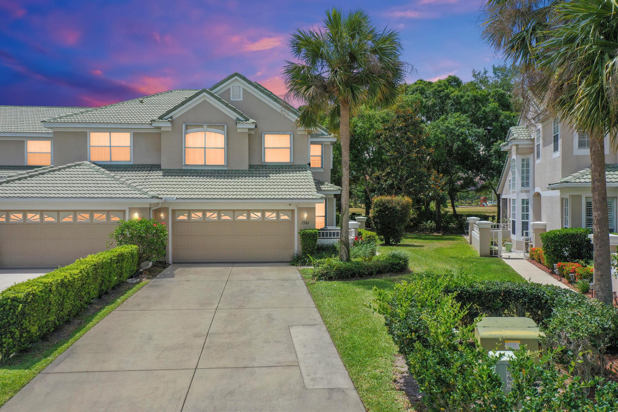 Beautiful End Unit Townhome located in St Lucie West Lake Charles Community. This property features 3 Bedrooms, 3 Full Bathrooms, a Den/ office which can be used as a 4th Bedroom, plus a Loft! Open Kitchen features white cabinets and stainless steel appliances. Plenty of natural lighting! Master bedroom is located on the 1st Level for convenience. Accordion Shutters. Maintenance Free Living, HOA includes Manned Guard Gate, Cable/WIFI, Roof Maintenance, Lawn care/Landscaping and more! Close to restaurants, shopping, Cleveland Clinic and I-95!