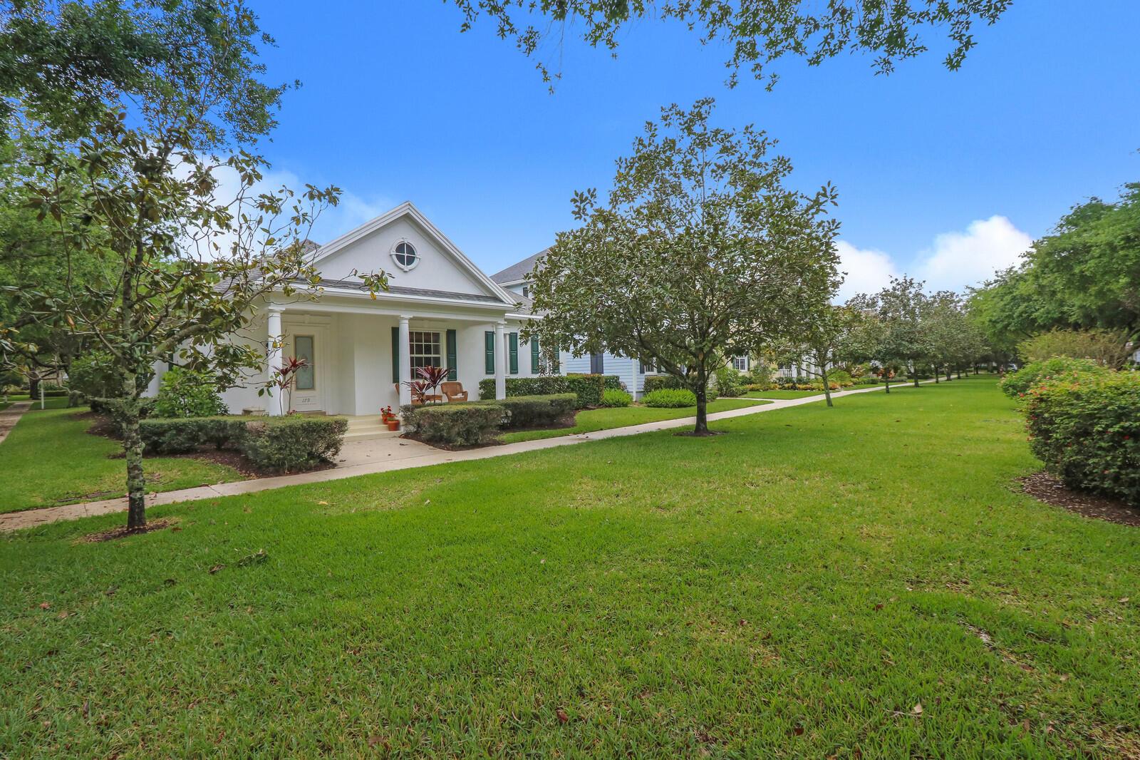 Location, Location ,Location.! This is your chance to own a rarely available one-story patio style home in the highly sought-after Island at Abacoa. Perfectly situated just a short walk to the comminity pool.mailboxes, Abacoa Golf Course, and the vibrant Town Center. Built Solid by Divosta, this home reflects the quality and craftsmanship the builder is known for. Lovingly maintained by the original owners and used only seasonally, the home remains in very good condition-clean,well-cared-for,and full of charm.Being offered turnkey-just bring your golf shoes and start enjoying the Abacoa lifestyle from day one!