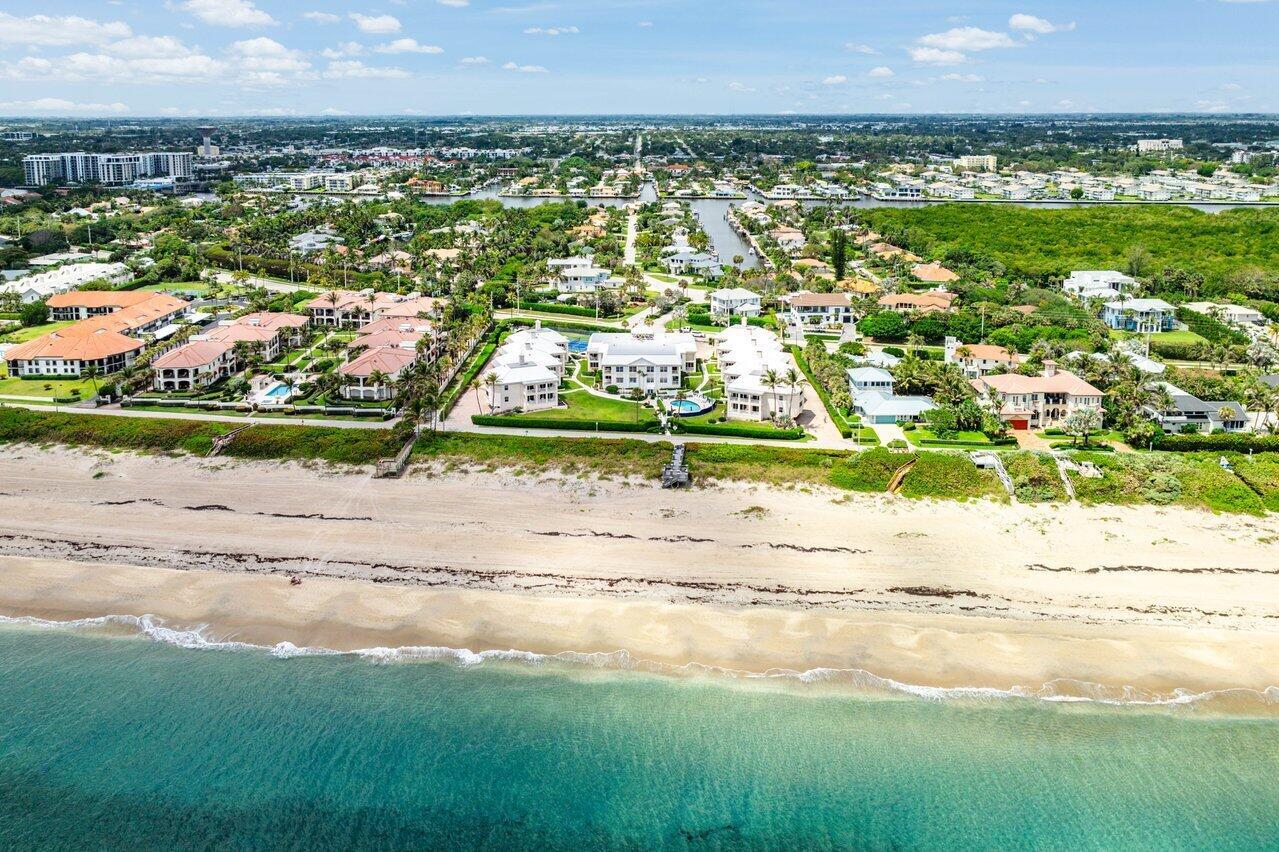 Experience the perfect blend of luxury, comfort, and coastal charm in this fully renovated 3-bedroom, 2-bath condo located in the prestigious Villas of Ocean Ridge. Spanning 1,976 square feet under air, this pet-friendly residence was completely redesigned in 2024-2025 with elegant modern finishes, offering a sophisticated yet serene living space. Enjoy peace of mind with hurricane-impact windows and doors, while two spacious balconies provide breathtaking ocean views--ideal for morning coffee or evening unwinding. The community itself is a quiet, exclusive enclave, designed for relaxation and privacy. Residents indulge in resort-style amenities including a private beach, heated pool, and tennis court. Ocean Ridge's prime location puts you just minutes from upscale shopping, fine dining,