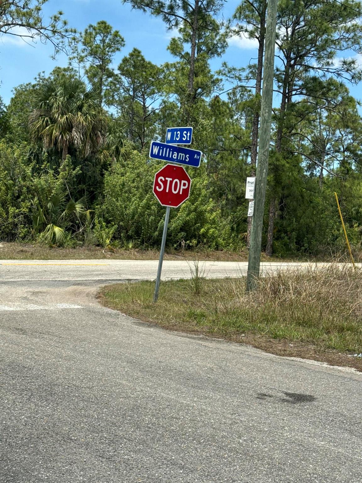 A Vacant Lot With A Recor