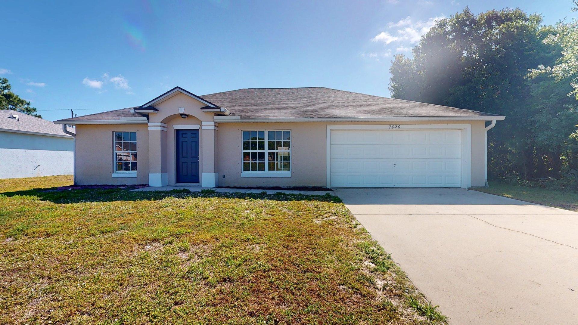 Professionally inspected quick close house. Presenting a Vero Lake Estates house that is ready to become a home. Close quickly as there is nothing to move out! Close to parks and I-95 for quick commutes. New HVAC in 2016, New Roof and Gutters 2019, New Heat Pump 2019, New water heater 2022. New water pump and softener system 2023. It has been repainted inside 2025, new SS appliances 2025, 2025 brought new plumbing fixtures to kitchen and bathroom sinks with new bathroom cabinets. Take the Matterport Virtual Tour. This house is ready for your touch as your new home.