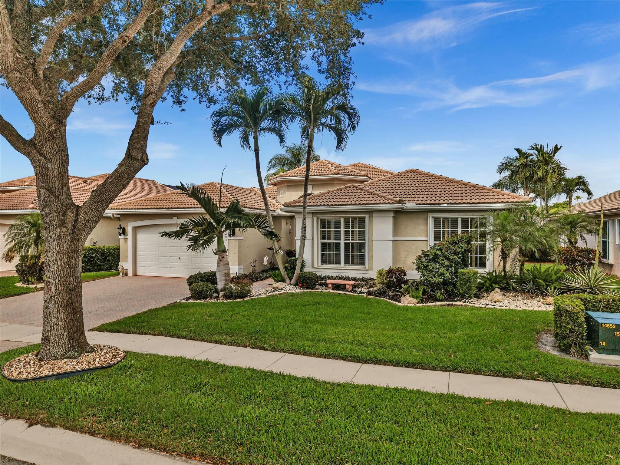 Spectacular waterfront 4 bedroom, 2.5 bath home in desirable Valencia Falls neighborhood! Newly renovated clubhouse and fitness center opening this month! Enter the foyer and see the water view immediately. The Living Room has a beautiful coffered ceiling with elegant crown, chair and box molding. The Dining Room has a domed transom window and a cathedral ceiling. Kitchen with trendy granite counters, glass backsplash, Built-in oven and microwave w/flat cooktop stove. The Family Room has lake and beautiful sunset views. The Primary Bedroom has a trey ceiling with molding and recessed lighting. The Primary Bath has dual sinks and a Roman soaking tub w/ separate shower. Tile throughout. Expanded enclosed Lanai w/ lush garden area.  All measurements and info should be independently verified.
