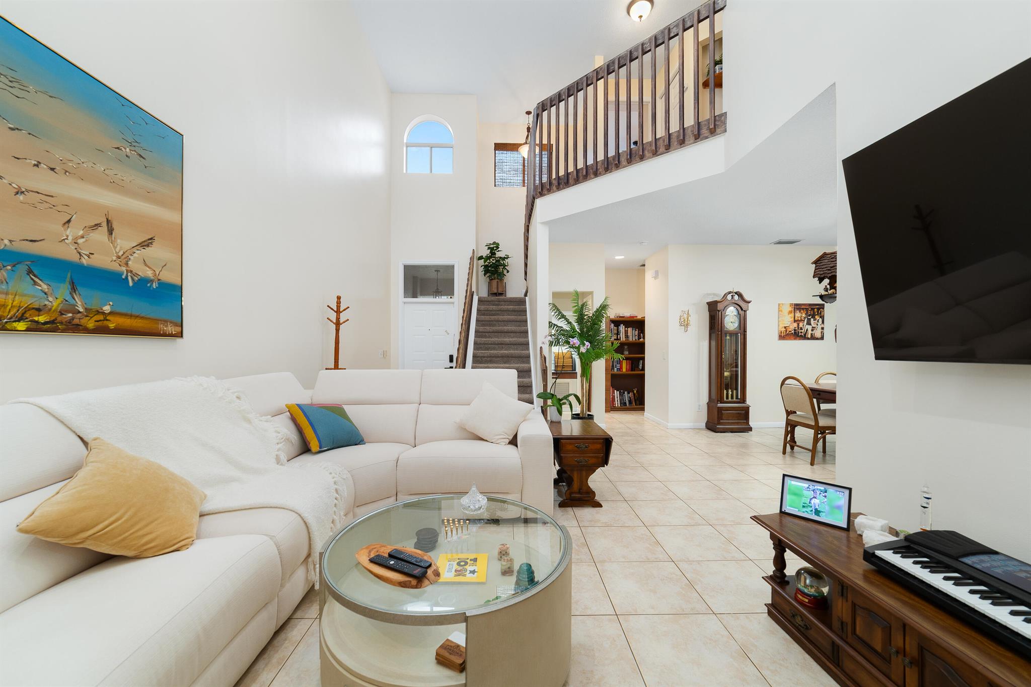 Welcome to this beautifully updated 2-bed, 2.5-bath townhouse with 1,611 sq. ft. in the sought-after Reflections Subdivision. This home features a brand-new roof (installed 6 months ago), fresh interior paint, epoxy-coated garage floor, and new siliconized coating on flat roof surfaces. The kitchen boasts new stainless steel appliances including a stove, microwave, dishwasher, washer, and dryer, and two 75-inch Sony TVs that stay with the property. Residents enjoy full access to top-notch amenities including two pools with whirlpools, tennis courts, a fitness center, basketball courts, fishing areas, and scenic biking paths. Experience a well-maintained community with a welcoming atmosphere and recent upgrades throughout--this home offers comfort, convenience, and an active lifestyle!