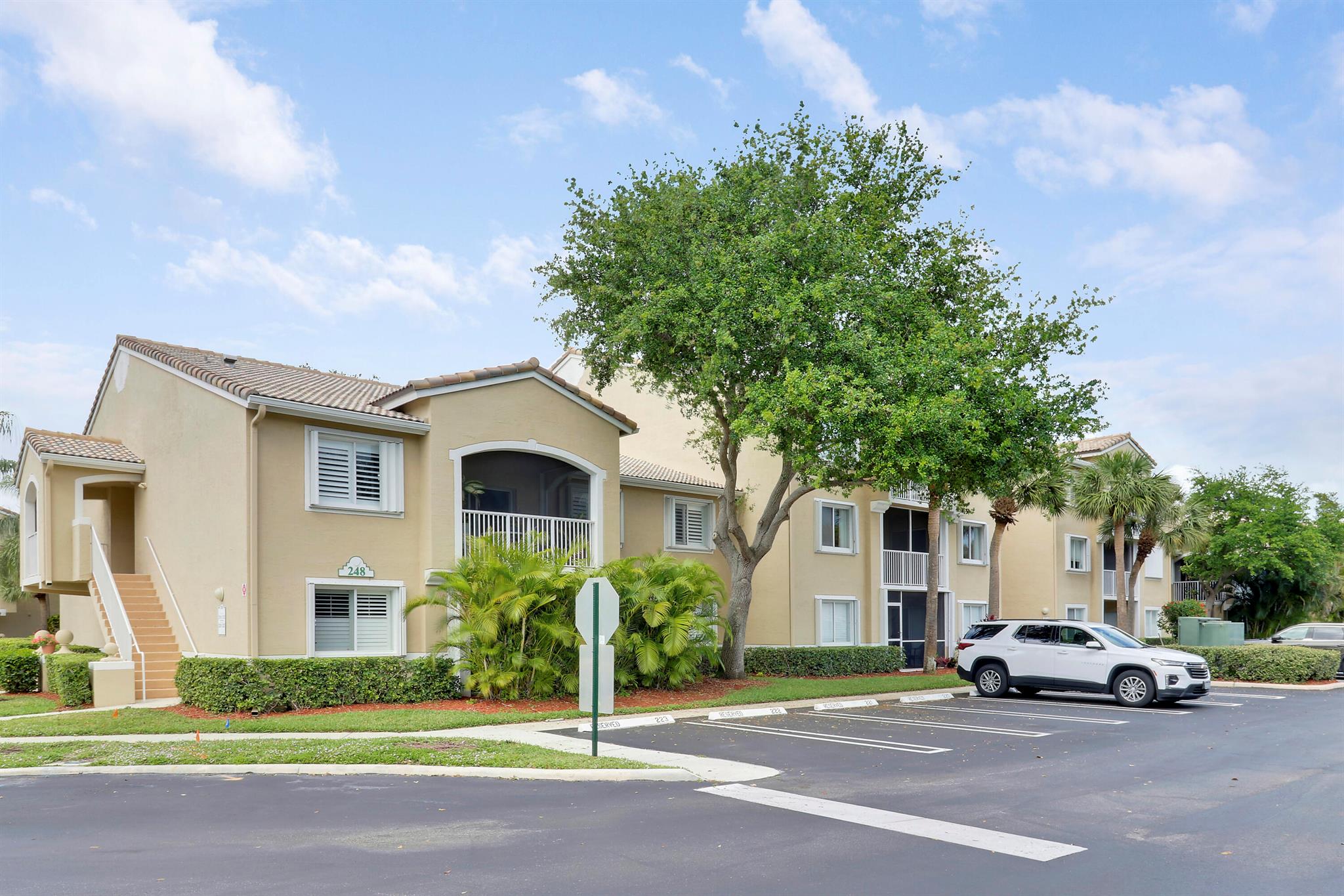 This beautifully maintained 2-bedroom, 2-bathroom condo offers serene second-story views, providing a peaceful retreat in the heart of Tequesta. Freshly painted and featuring brand-new luxury vinyl floors, this home blends modern updates with comfort and style, making it completely move-in ready. Offered fully FURNISHED. The spacious open layout is filled with natural light, creating a bright and welcoming ambiance. Multiple walk-in closets provide ample storage, while the convenience of an in-unit washer and dryer makes daily living effortless. The primary suite offers privacy and comfort, complete with an en-suite bathroom and generous closet space.The second bedroom is equally spacious, perfect for guests, a home office, or additional living space. Located in a prime spot, this condo is just a short walk from Publix, charming local shops, cozy coffee shops, and a variety of local dining options. Enjoy the best of Tequesta's laid-back coastal lifestyle, with its stunning beaches only minutes away, perfect for relaxing walks, swimming, or catching breathtaking sunrises.

The well-maintained community offers a resort-style experience, featuring a sparkling pool, tennis courts, bike storage, and scenic walking paths. Whether you're looking to unwind by the pool, stay active on the courts, or explore the surrounding area, this community has something for everyone.

With its unbeatable location, fresh updates, and peaceful views, this condo is a rare find. Whether you're a full-time resident or looking for the perfect seasonal retreat, this home offers the best of Tequesta living. Don't miss this opportunity&#x14;schedule your private showing today and experience it for yourself!