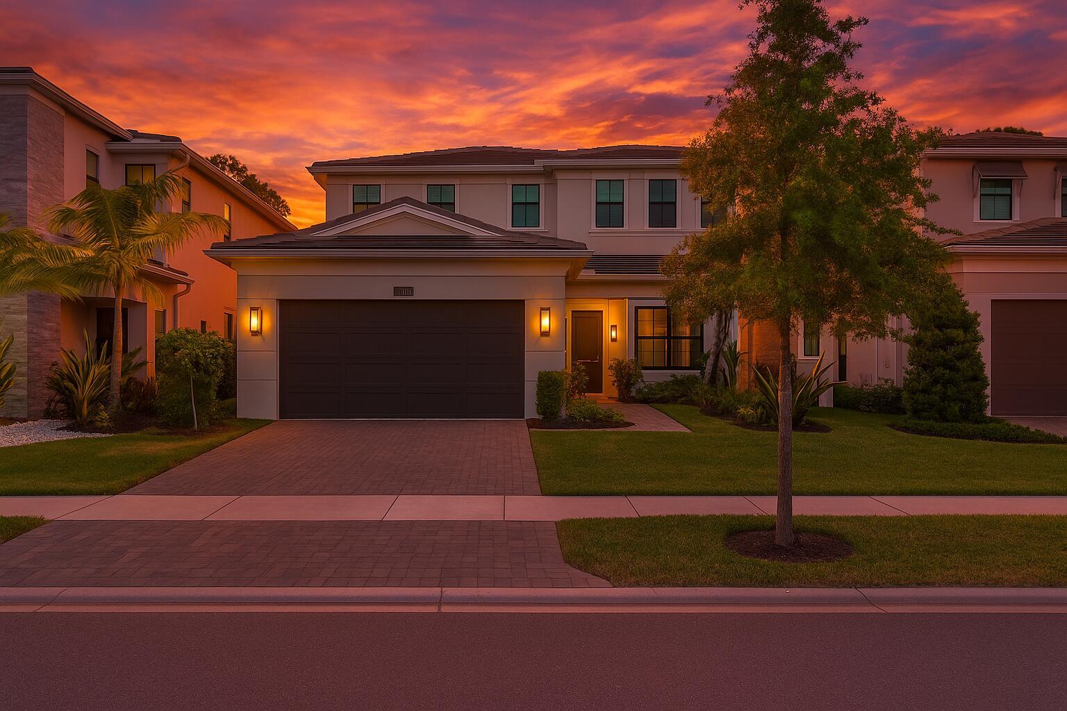 Seller financing available - motivated seller! This beautifully upgraded 3BR/3.5BA home in the exclusive, gated community of Artistry Palm Beach offers 3,162 sq ft of luxury living. Enjoy an open-concept layout with laminate wood floors, a spacious great room, and a chef's kitchen featuring GE Monogram appliances, gas cooktop, Advantium oven, and breakfast nook. The covered patio is pre-plumbed for a summer kitchen and gas-ready for a pool heater--ideal for your future outdoor oasis. Additional features include primary bedroom on the ground floor, a frameless glass shower, tankless water heater, full laundry room with washer/dryer, and 2-car garage. Resort-style amenities include a clubhouse, fitness center, yoga studio, pool, basketball court, trails, and 24/7 manned security. The eat-in kitchen with breakfast nook provides the perfect space for casual dining, while the first-floor half bath adds convenience for guests.
Step outside to your private covered patio, pre-plumbed for a future summer kitchen and equipped with a gas stub-out ready for a pool heater&#x14;an incredible opportunity to create your dream backyard oasis. Additional upgrades include a frameless glass shower enclosure, exterior tankless water heater, and a dedicated laundry room with washer and dryer.
Artistry Palm Beach offers a resort-style lifestyle with access to a clubhouse, resort-style pool, state-of-the-art fitness center, yoga studio, resident lounge, basketball court, and scenic walking trails. With 24/7 manned security, you'll enjoy peace of mind in this beautifully maintained, amenity-rich community.
Experience the perfect blend of luxury, convenience, and comfort&#x14;schedule your private tour of 13158 Artisan Circle today and discover what makes this home truly exceptional.