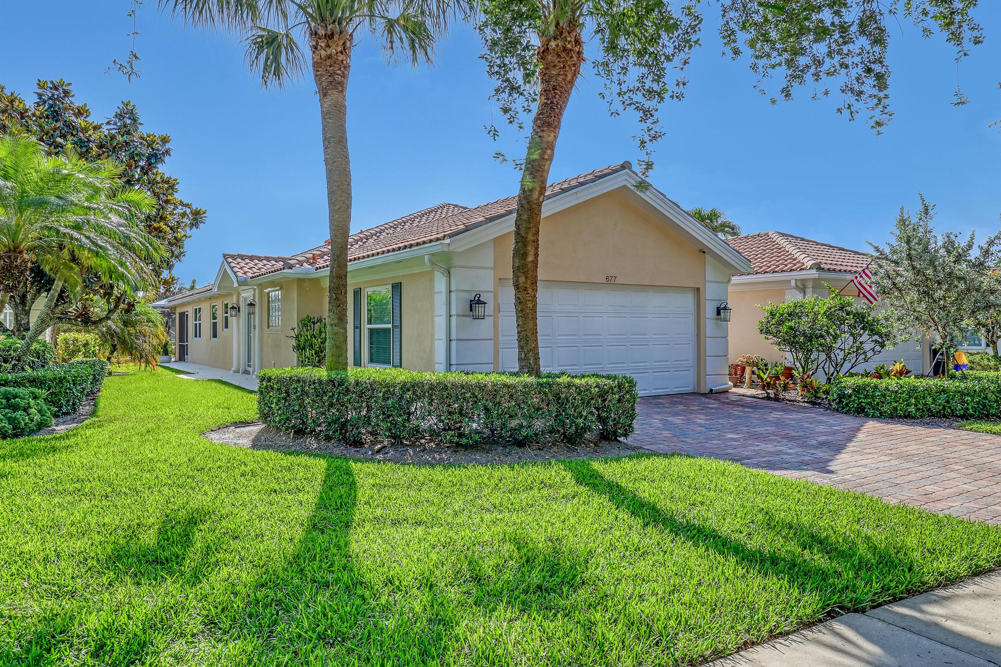 Updated townhome with a lake view! This immaculate home has been well cared for and is ready for move-in. All impact windows and doors. Granite counters. Spacious screened patio with a covered area. The floorplan has split bedrooms, is a spacious and flexible layout that's perfect for various living and dining arrangements. The Isles is close to shopping, dining and interstates. Amenities include a fitness center, heated community pool, and courts for pickleball, tennis, and bocce ball. Internet and Cable also included in HOA.