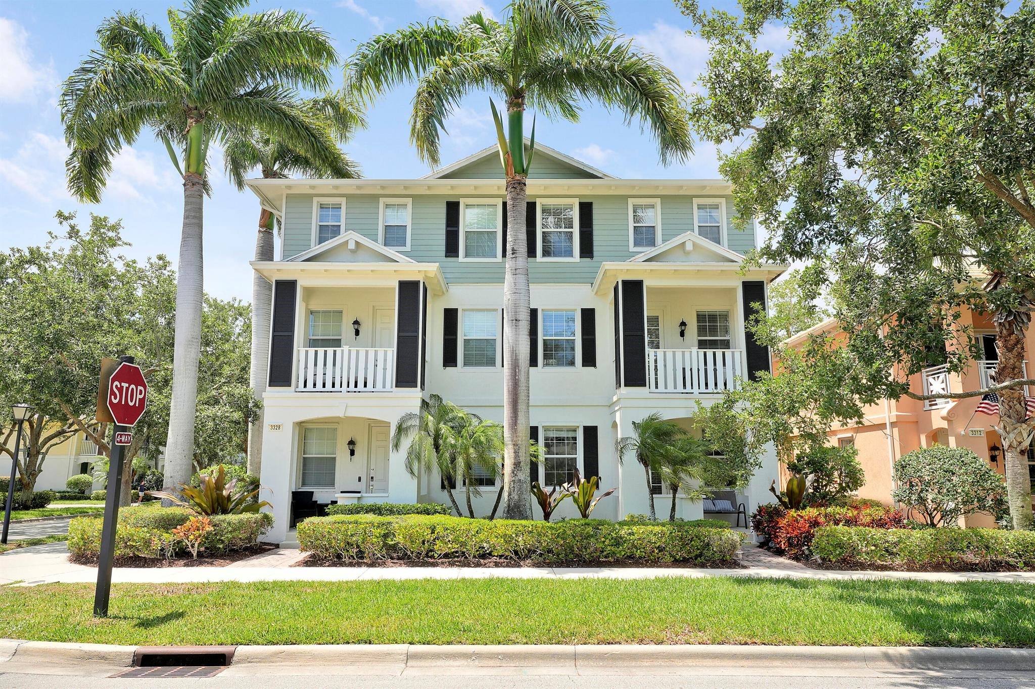 Step into refined living in this beautifully updated 3-story townhouse, tucked within the picturesque Martinique neighborhood of Abacoa. With 3 spacious bedrooms, 3.5 pristine baths, and nearly 2,901 sq ft of meticulously maintained living space, this home strikes the perfect balance between elegance and everyday comfort. From the moment you enter, you'll notice the fresh, modern feel--enhanced by brand-new flooring throughout and a professionally repainted interior that sets a warm, inviting tone.The oversized flex room on the first floor offers endless potential as a home office, secondary family room, or creative space, while the upstairs reveals a newly remodeled bathroom that elevates daily routines with sleek finishes and thoughtful touches. Clean, contemporary lines... are emphasized by new baseboards, recessed lighting throughout, and custom solar shades that allow you to control natural light while maintaining energy efficiency and privacy.

This home also boasts a spacious two-car garage and sits just 7 miles from the beach and 20 minutes from the dynamic heart of West Palm Beach&#x14;offering the ideal blend of small-town charm and big-city convenience. This is your chance to experience the best of South Florida living in a home that's been thoughtfully upgraded from top to bottom. Don't wait&#x14;schedule your private tour today and fall in love firsthand.
