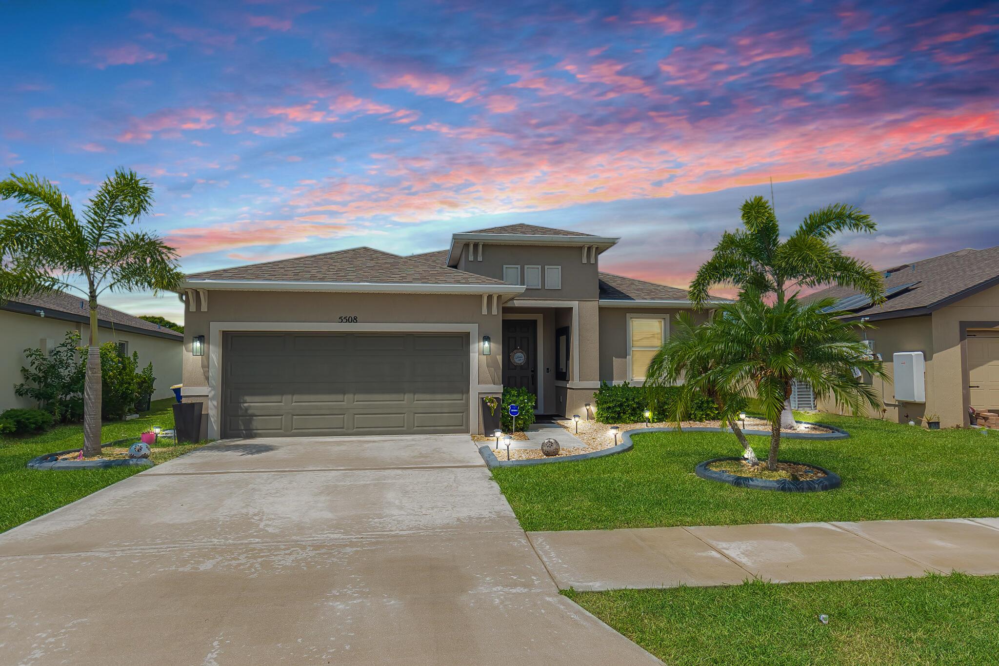 Celebration Pointe! Indulge in glamorous lakefront living with this exquisite 3 bed, 2 bath + den, 2-car garage masterpiece! Designed for both elegance and comfort, this home features a bright open floor plan with chic laminate flooring throughout most spaces. The dazzling kitchen impresses with shimmering granite countertops, stainless steel appliances, rich wood cabinetry, and a spacious pantrya''perfect for entertaining in style. The palatial primary suite is pure luxury, boasting a massive walk-in closet and a spa-worthy tiled shower. Step into your private paradise: a covered, screened lanai and a sun-kissed open deck overlook a serene lake  -- an entertainer's dream and a daily escape! Community Pool, play areas, dog park.
