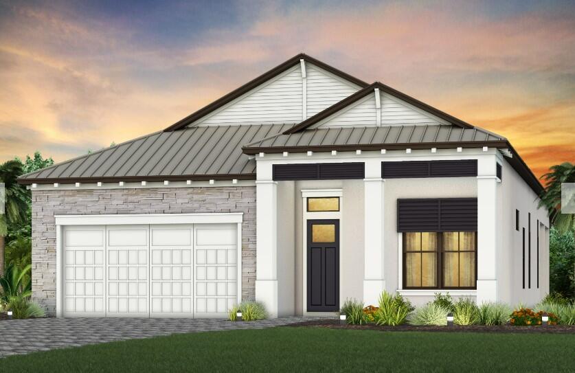 UNDER CONSTRUCTION:  DiVosta Homes is proud to be the Builder of the final homesites in the renown Eastpointe Country Club.   Enjoy living a short walk to the community's new club facility, The Pointe.  The Brixton home offers open concept living with a split bedroom floorplan.  The Gourmet kitchen boasts Double Ovens, 48'' Built In refrigerator, apron sink, soaring double stacked cabinets and welcoming island for entertaining.  Open the pocketing Zero Corner sliders and tale the party outside to your expansive covered lanai overlooking the yard with room for future pool.  Come lock in the future promise of your brand new home and move in by the end of the year!  For a limited time, Builder is paying for the first year of Social Membership.