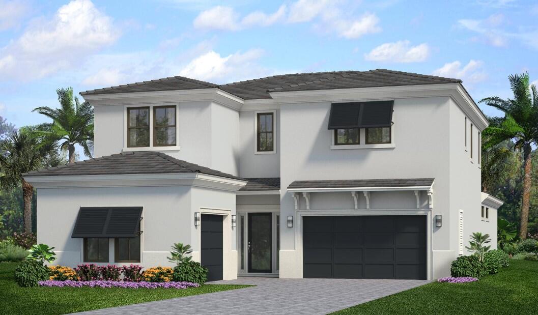 ''**New Construction - Move In Ready** This brand-new Mondrian floorplan, built by Kolter Homes is situated on an interior waterfront homesite within the gated community of Artistry Palm Beach. This home offers 4 bedroom suites, each with their own bathroom, an additional half bathroom and a split-3 car garage. This Mondrian also includes gas cooking in the kitchen, 2nd tier upper cabinets, quartz backsplash, a 3'' quartz kitchen island and under cabinet LED lighting. The great room includes a 20' wide by 10' tall sliding glass door and the loggia has been extended 4'. The owner's bath includes a freestanding soaking tub. The loft has been upgraded to the optional larger game room, there is a gas connection for a future pool heater, as well as an added outdoor summer kitchen. One of the last opportunities for new construction in the heart of Palm Beach Gardens, the community of Artistry Palm Beach offers a 24/7 manned-gated entry and resort style amenities, just minutes from beaches and The Gardens Mall. The community is 1 mile to the Alton Town Center, which includes restaurants, shopping, grocery stores, beauty salons, and more."