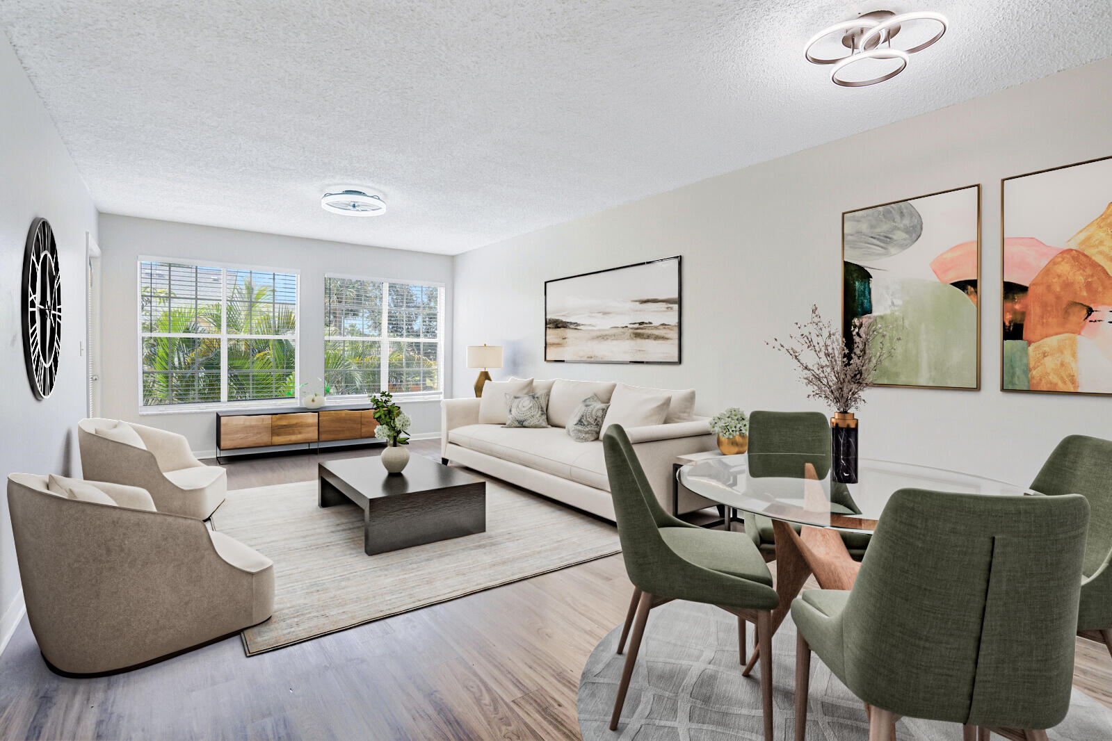 Welcome to your private pied-AA-terre in the heart of Boca Raton. This elegant 1-bedroom, 1.5-bath residence is nestled within the lush, well-manicured grounds of Addison Pointe in the prestigious Boca Del Mar enclave. Imagine coming home to sun-drenched interiors, an upgraded kitchen and spa-like bath, private laundry, and a walk-in closetAaaall designed for effortless living. With no carpet underfoot, every detail speaks to refined comfort. Stroll beneath the tree-lined paths, enjoy a match on the tennis court, or unwind by the lake. Pet-friendly, all-ages, and investor-ready with immediate rental eligibility. Minutes from the ocean, premier universities, and the best of BocaAaas lifestyleAaathis is quiet luxury, perfectly located.