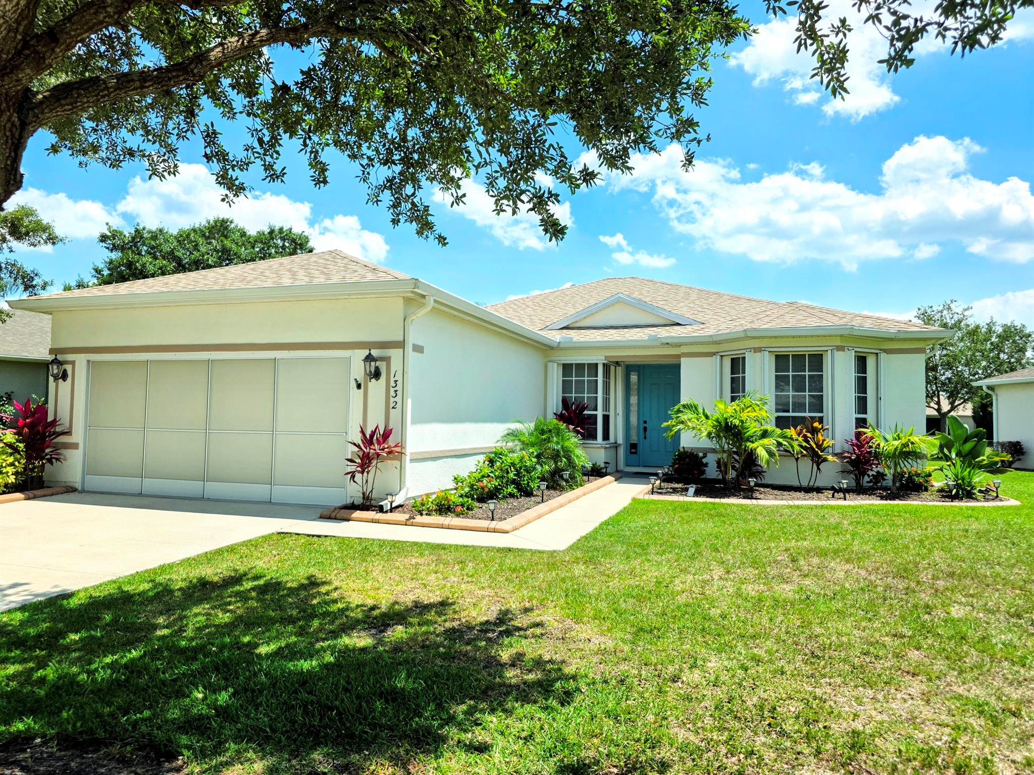 HONEY I''M HOME!! This Must See LAKEFRONT Beauty in the Gated Community of Sebastian Lakes is in Immaculate Condition and LOADED with Upgrades! This 2 Bedroom plus Den Home Boasts 10'' Vaulted Ceilings, REAL HARDWOOD FLOORS, Custom Made Plantation Shutters Throughout, and a Large 4 SEASON Sun Room with Tile Floors and Tongue and Groove Ceiling. The Home has all the Architectural Touches you would want, such as Radius Corners, Textured Walls, Bay Windows and Arched Doorways. Other Features Include 2024 Complete Replumb of Poly Pipe, a 2022 Roof, 2021 AC & Appliances, 2019 Corian Tops, Complete Accordion Storm Shutters System, Screened Garage Door, and Full Perimeter Concrete Landscape Curbing. Community Features a 2 Story Clubhouse, Olympic Size Pool, Event Space, Gym, Game Room, and More!!