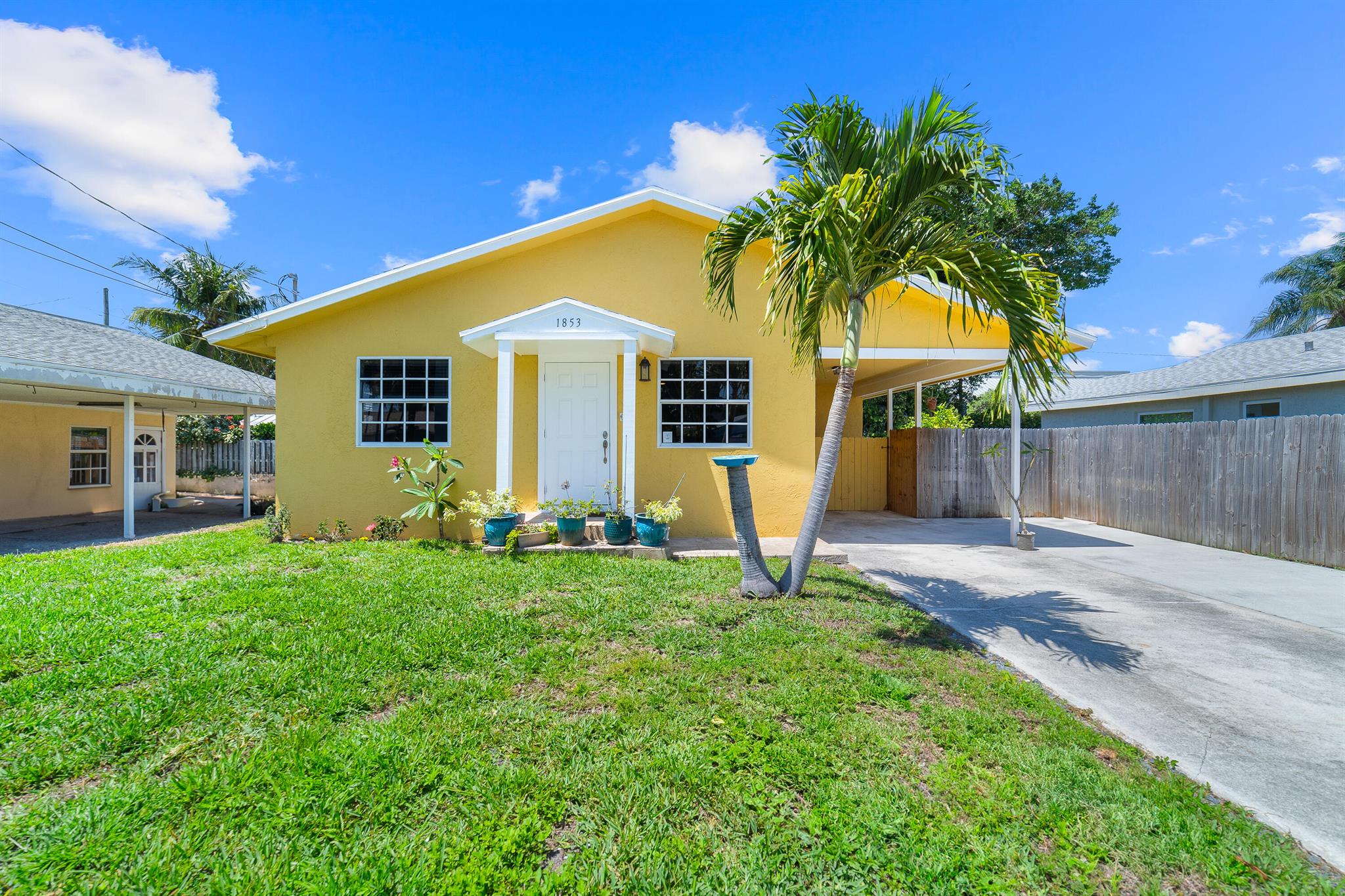 Discover this inviting 2 bed, 2 bath single-family home offering 1,120 sq. ft. of well-designed space. Nestled in a prime location near beaches, parks, restaurants, and everyday conveniences, this property delivers both comfort and convenience. The yard is easy to maintain yet spacious enough for pets to explore or to add a pool or hot tub for outdoor enjoyment. Recent updates include a 2023 AC, 2024 GE dishwasher, 2022 Samsung refrigerator, 2024 hot water heater, 2021 termite bond, and a whole-home water system installed in 2020. There is closed cell foam in the attic for insulation. Close to Juno Beach Park, the pier, and MacArthur State Park, this charming home offers a lifestyle that blends coastal relaxation with modern upgrades. No HOA! Move-in ready and full of potential!