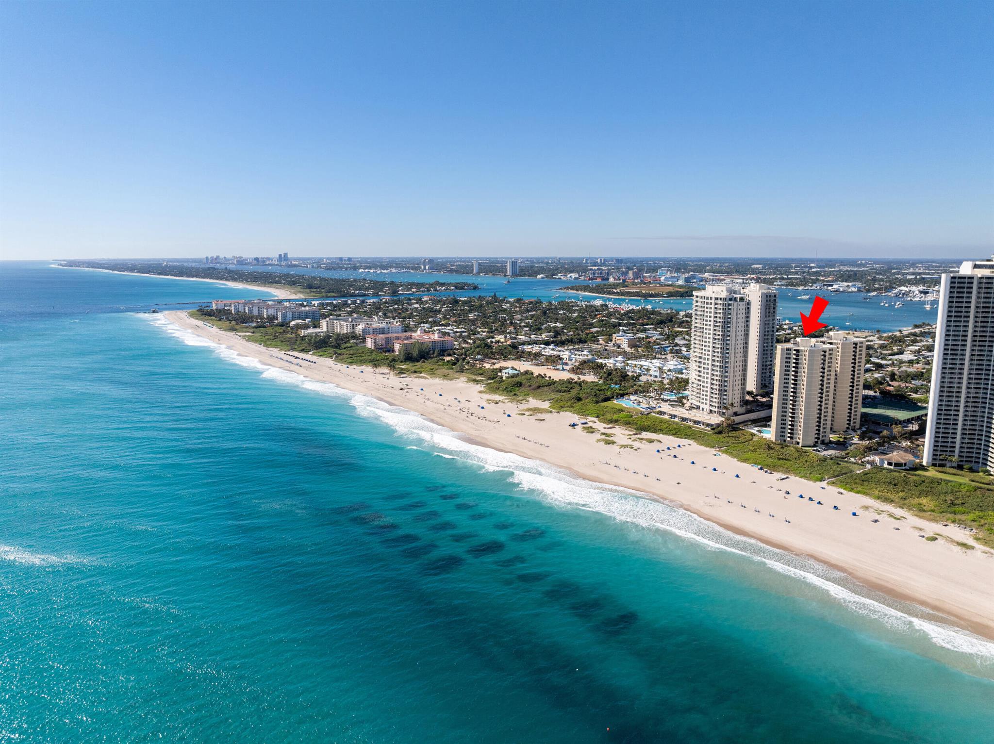 With limited oceanfront inventory and rising demand on Singer Island, this residence offers not only a stunning lifestyle but also enduring value.Nestled on the pristine shores of Singer Island, this residence at Phoenix Towers is more than just a beachfront escape; it is a curated expression of artistry and refined living, thoughtfully designed by an Italian fashion designer. Every element of this 2-bedroom, 2-bathroom home reflects a meticulous eye for detail, where modern sophistication meets effortless comfort for a truly one-of-a-kind retreat. Located just south of some of the most globally recognized names in luxury; including The Ritz-Carlton Residences; Phoenix Towers presents an extraordinary opportunity to invest in one of South Florida's most sought-after beachfront destinations. 

Enjoy the benefits of a prime location near upscale dining, world-class golf, international airports, and the vibrant cultural offerings of Palm Beach; making this not just a home, but a wise investment in lifestyle and legacy.

Residents enjoy an array of resort-style amenities, including a heated pool, sauna, fitness center, tennis courts, clubhouse with barbecue grills, and private beach access complete with showers.