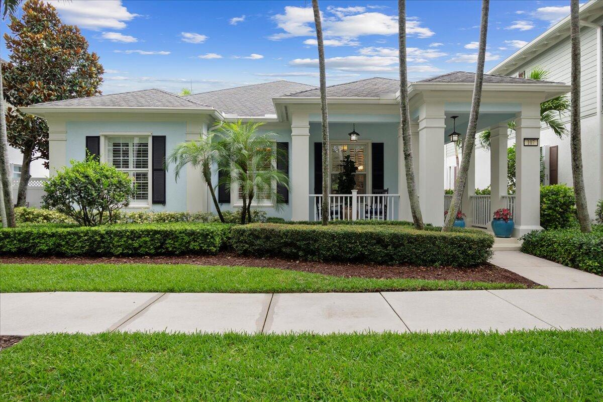 First time on the market! This beautifully maintained CBS one-story home located in Martinique at Abacoa, overlooking peaceful greenspace. Thoughtfully upgraded with Mohawk engineered wood floors, Viking range & microwave, Bosch dishwasher, and white cabinetry with glass accents and imported Italian subway tile. Crown molding, wainscoting, Fanimation fans, California shutters, and solid wood doors add custom touches throughout. Enjoy a covered, screened-in patio overlooking a heated, fenced-in pool and lush landscaping. Complete with interior laundry room LG front-load washer/dryer, a 2-car garage, a paver driveway and panel shutters for peace of mind. A true Florida gem!