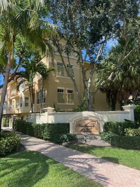 Luxury Townhome Living in the Heart of Palm Beach Gardens located in the desired Harbour Oaks Community! 3 Bedrooms, Office, 3.5 Bathrooms, 2 Car Garage Corner Unit 1st Level: Features a private office and full bathroom - ideal for guests or a remote work setup. 2nd Level: An open-concept layout seamlessly connects the living room, modern kitchen, and family room, along with a convenient half bath. Two private balconies invite you to unwind in the Florida sunshine. 3rd Level: primary suite along with two additional bedrooms, all designed for privacy and comfort.Enjoy resort-style amenities including a clubhouse with modern gym, Heated swimming pool, jacuzzi, picnic area and more. .6 mi from Palm Gardens Mall, fine dining, upscale shopping, pristine beaches, world-class amenities
