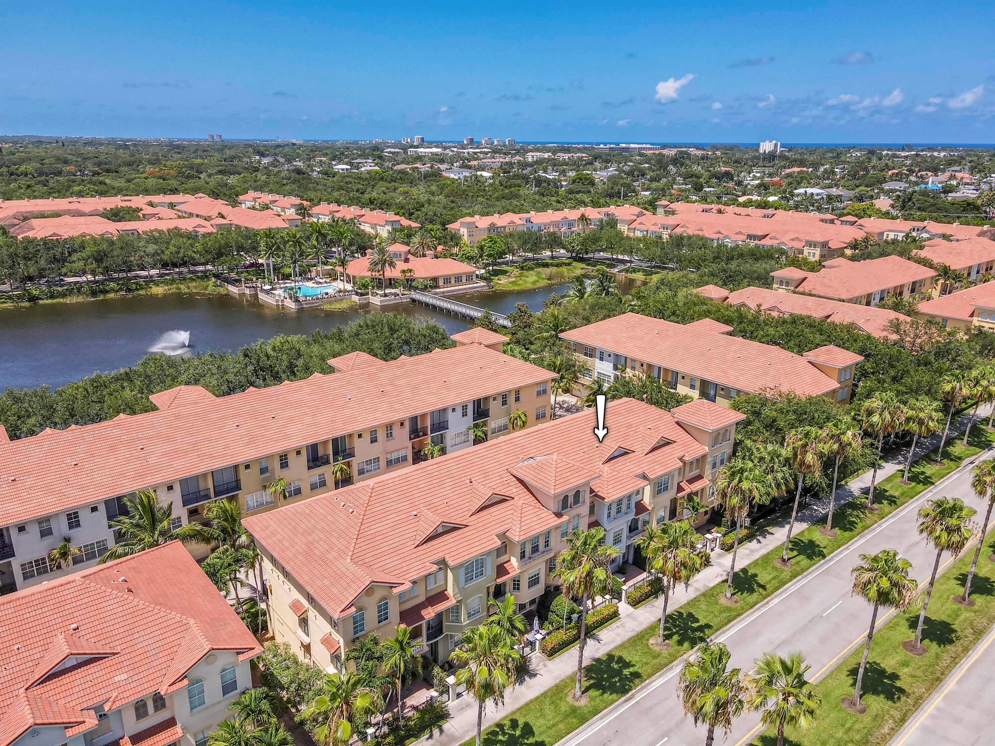 Welcome to this wonderful 2BR / 3.5BA townhome with a 2-car garage along with a private patio/terrace located in the prestigious Harbour Oaks in Palm Beach Gardens. The eat-in kitchen features beautiful wood cabinetry, granite countertops and backsplash, stainless steel appliances, built in wine rack and mini refrigerator, recessed lighting, and glass sliding doors that lead to a sizable balcony to relax and enjoy the Florida sunshine. The living/dining rooms are light and bright with neutral tile flooring, oversized windows, tray ceilings, and are freshly painted. The primary bedroom suite boasts tile flooring, tray ceilings, fresh paint, a large walk-in closet with ample storage, and sliding glass doors to another balcony. Ample Storage. The Primary Bathroom Suite Features a Large Vanity with Dual Sinks, Wood Cabinetry, Pretty Tile Flooring an Oversized Shower and Soaking Tub. In addition, the Laundry
Room has a Newer Washer and Dryer and Cabinetry for Storage.
New Luxury Vinyl Flooring on all the Steps. Harbour Oaks is a Special Place to Live. The Amenities Include a Stunning Pool, Fitness Center and a Very Pet Friendly Community. Harbour Oaks is Convenient to the Gardens Mall, Trader Joes, Carmines Market, Fine Dining, Parks, Public Transportation and 20 Minutes to the West Palm Beach Airport.
Make this Your Home Today!