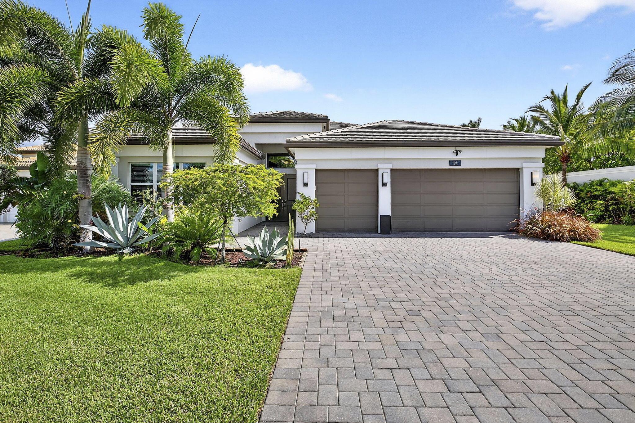 Welcome to your dream home in Valencia Sound, Boynton Beach's premier energetic and vibrant 55+ community! This stunning 4-bedroom, 3.5-bath residence offers the perfect blend of luxury, comfort, and smart design. Nestled on a premium lot with an elongated driveway and a massive, buildable backyard, this home is ideal for entertaining or creating the private oasis you've always imagined.Inside, you'll find high ceilings, top-tier designer upgrades, and the convenience of a smart home system for modern living. The open-concept layout flows beautifully from the gourmet kitchen to the spacious living and dining areas. Every detail has been thoughtfully curated for elegance and functionality.What truly sets this home apart is the oversized backyard--one of the largest in the community&#x14;offering endless possibilities. Sellers have collaborated with architects and pool designers to create custom plans for a luxury outdoor entertaining space, complete with a pool and patio area, which will be included for future buyers.

Enjoy world-class amenities, a dynamic social scene, and resort-style living in one of South Florida's most desirable active adult communities. This is not just a home&#x14;it's a lifestyle.

Don't miss this rare opportunity&#x14;schedule your private tour today!