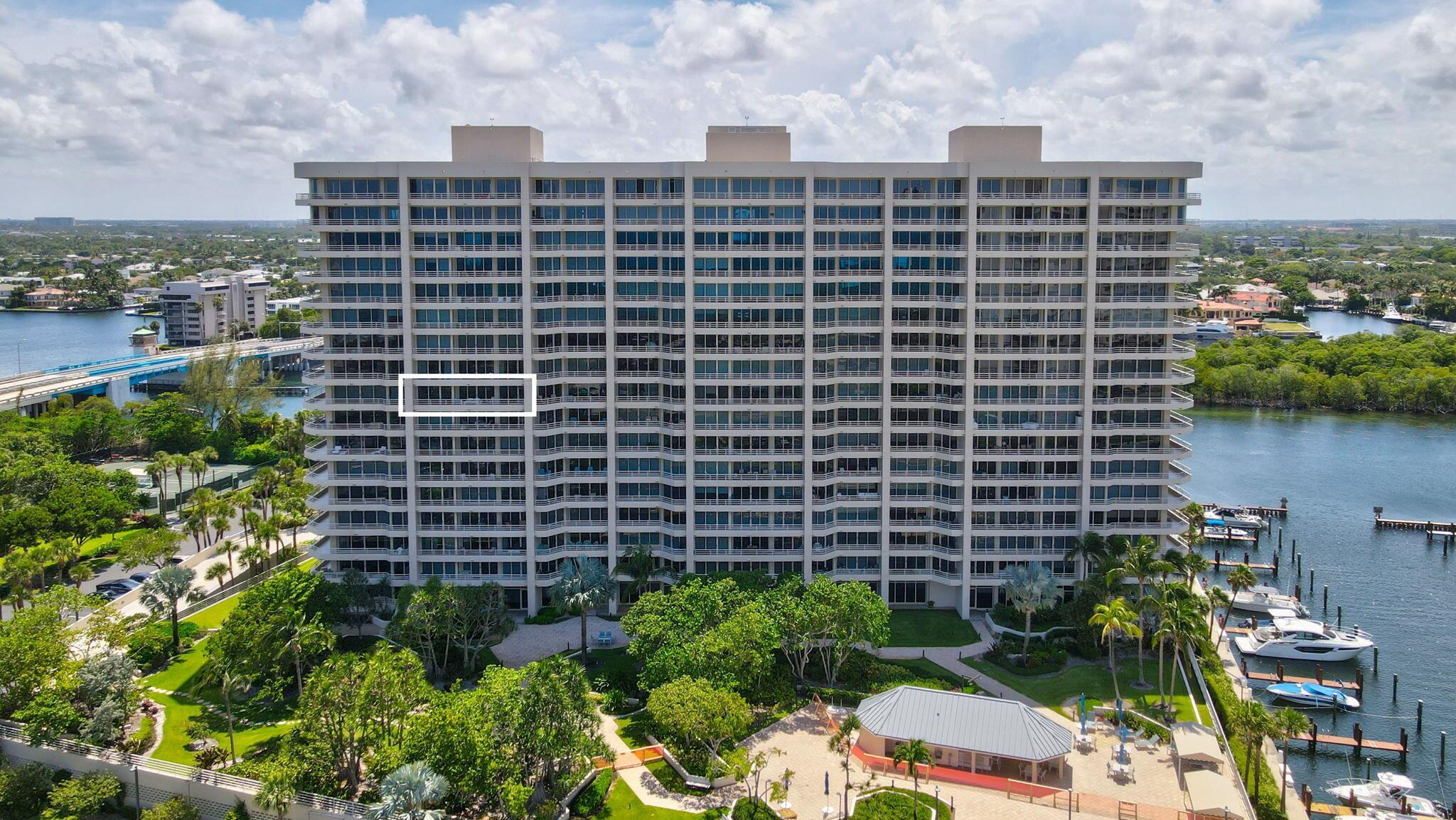 Fall in love with the breathtaking Ocean vistas once you enter this coastal retreat. This 2/2 9th floor residence boasts a split floor plan, open layout, floor to ceiling impact sliders, diagonal tile flooring in living area & bamboo wood floors in the bedrooms.  The primary suite has incredible ocean views, a large built out closet and a separate shower/tub.  Balcony access from all living areas w/ 180 degree unobstructed views of the Ocean & the impeccable lushly landscaped grounds of the desirable Sea Ranch Club of Boca. This seaside condo is the residence you've been waiting for. Sea Ranch community has it all: 24 hour manned guard gate, security patrol and 24 hour building conceirge, 38 acres of lush tropical grounds, private marina, private beach access with umbrellas &amp; chairs, 4 Tennis courts, 4 Pickle Ball Courts, 4 Pools w/ Grills, 2 Fitness centers (1 cardio &amp; 1 weights), Putting Green, Billiard &amp; Card Rooms, Community Party Room, A library and a car wash station.