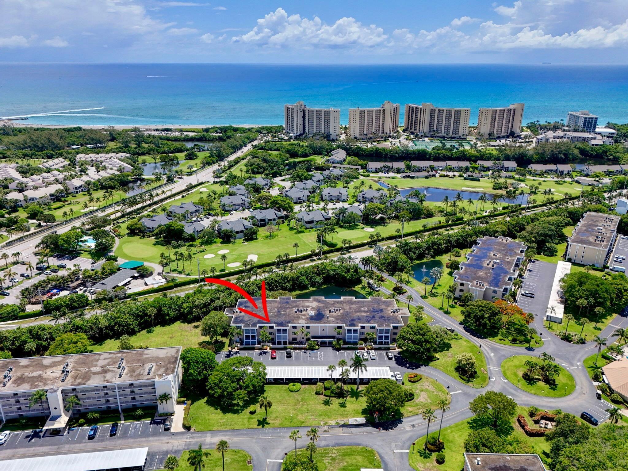 Welcome to Jupiter living at its finest! This move-in ready 3-bed, 3-bath condo offers comfort, style, and location--priced $100K+ below any other 3/3 in the community! Enjoy a beautifully updated kitchen with quartz countertops, stainless steel appliances, and ample cabinet space. Luxury vinyl flooring runs throughout, and each bedroom has a private bathroom. With 190+ sq ft of closet space, it's like having a bonus room for storage! Ocean Parks features 2 pools, covered parking, and lush, well-kept grounds. Building B has indoor hallways, a new elevator, and is near the entrance for easy access. Just 2 minutes to Jupiter Beach, 3 minutes to Love Street, and 4 minutes to Harbourside - you're close to the best shopping, entertainment, and waterfront dining Jupiter has to offer!