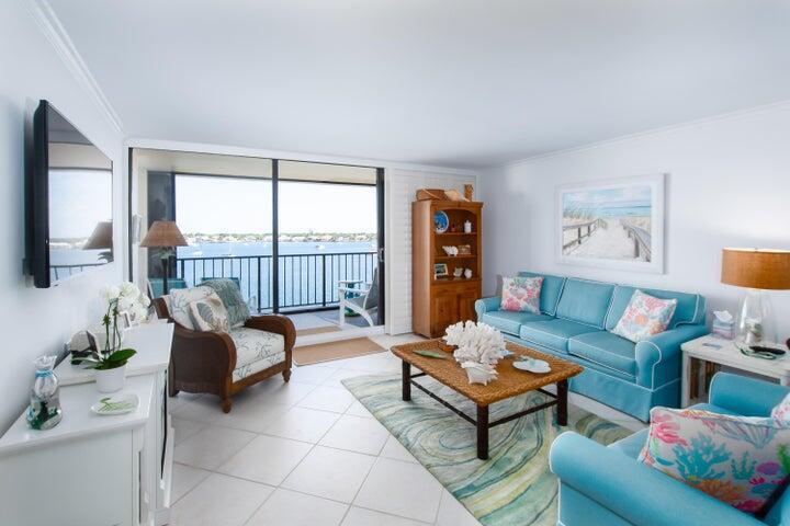 The perfect condo for someone ready to be spoiled, move in Ready, needs nothing but you and your clothes, extremely well maintain and spotless. If you need a go to place, this is it!!!! This extra-large condo has more than enough for two. When you get here, you'll have a view to enjoy of Little Lake Worth and Old Port Cove Marina. On site Restaurant Heated Pool and gym, social room with plenty of events to get to know your neighbors, Walk our 2 mile walking path around the entire waterfront community. This 24/7 Man Gated community has all the security you could ask for.