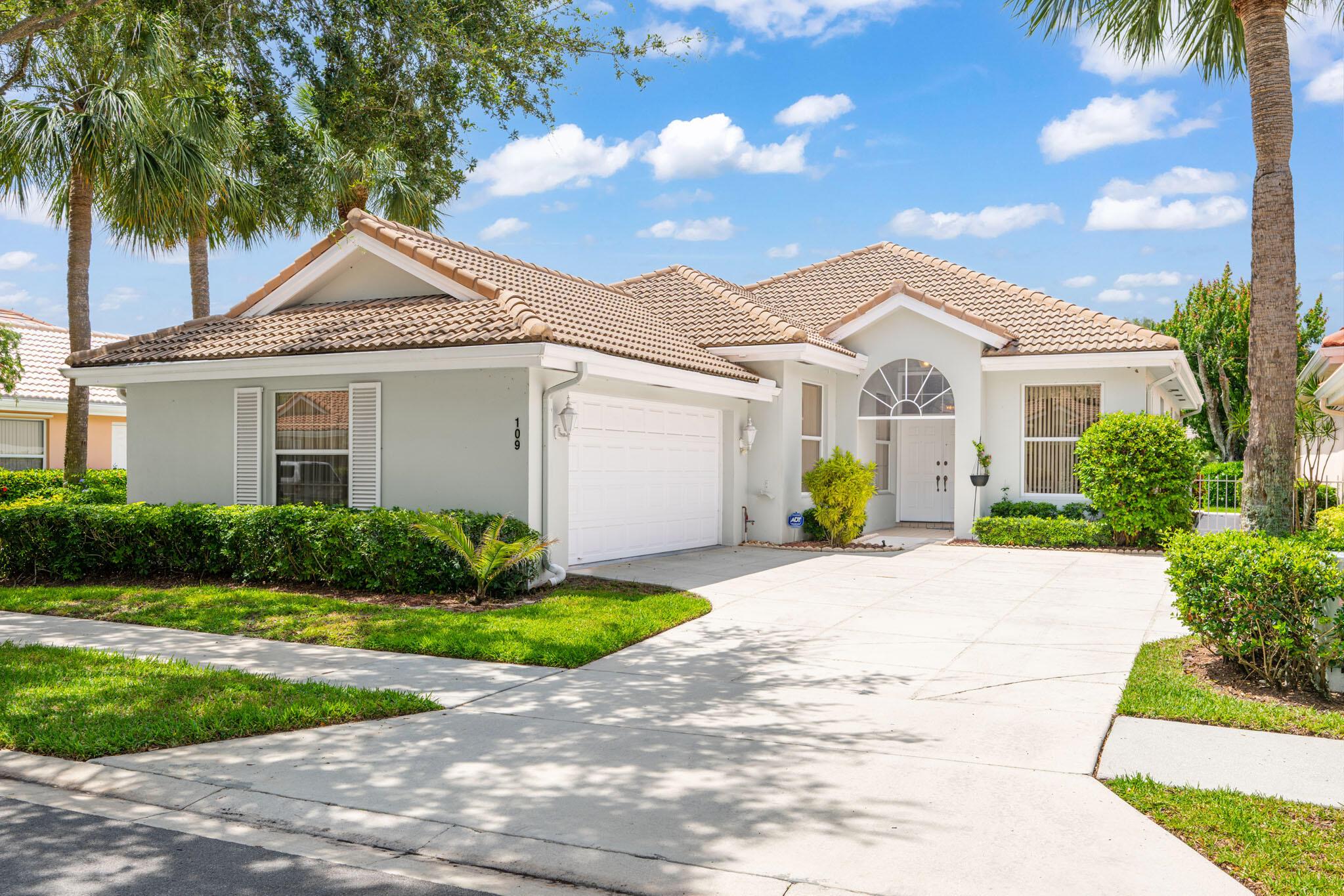 Opportunity ALERT for a RARELY available lake front location in the ever popular Hamptons at Maplewood! Just minutes away from Downtown Abacoa, and a short drive to our gorgeous Jupiter beaches! The Hamptons is an established, friendly, highly regarded community with beautiful Oak tree-lined streets and great schools! This meticulously maintained, clean and spacious three bedroom, two bath, CBS home has amazing potential for updates - yet perfectly suitable for immediate occupancy. No polybutylene pipes were ever installed, being one of the first 10 homes built by DiVosta in Phase 1, all had copper plumbing. The backyard has a quiet, peaceful lake view. This highly desired location is in demand, as it is not backing up to roads or neighbors.  It's easy to see and may not last very long!
