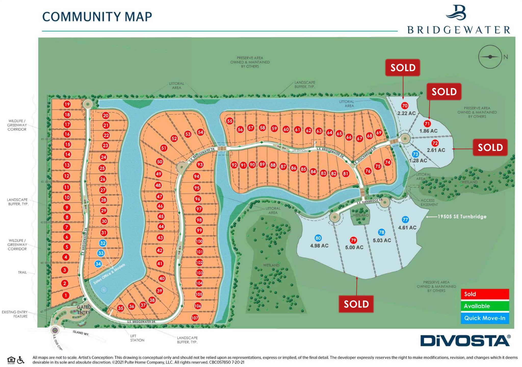 Image to showcase the property located at 19505 SE Turnbridge Drive