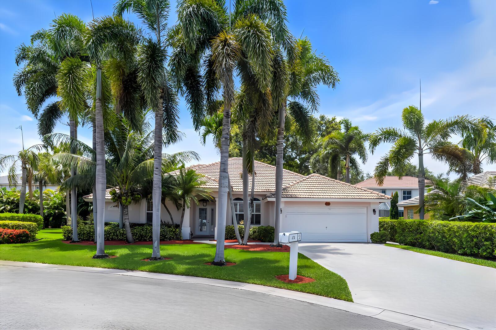 Welcome to the most affordable 4BR home in coveted Egret Landing! This private property is located on a cul-de-sac with an extended driveway and is built with Royal Concrete Walls, offering superior durability against storms, termites, & mold. Impact glass in front and accordion shutters elsewhere. This versatile 4BD/3BA floor plan boasts an open kitchen & optional mother-in-law suite with a private entrance. Features include vaulted ceilings, plantation shutters, gas appliances, no carpet, a bonus room, a 2024 water heater, and a 2021 HVAC. Spacious kitchen with maple cabinetry, granite counters, SS appliances & walk-in pantry. The huge primary has dual sinks, shower heads, & closets. Step outside to your large, screened patio & be sure to enjoy Egret Landing's low HOA & great amenities! Egret Landing, a family-friendly community with minimal restrictions, is located in the Jupiter A-rated school zone with a bus stop at the clubhouse. The amenities include high-speed fiber-optic internet and cable (with all the preferred channels), natural gas, tennis courts, pickleball courts, a soccer field, a playground, a full basketball court, a heated community pool, and a large clubhouse with a kitchen, community room, and fitness center. Egret Landing has clubs, exercise classes, and multiple community events, including fall festivals, movie nights, and holiday gatherings. There is even an affordable RV/boat lot that you can rent space in for an additional fee (waitlist may apply). Egret Landing is located in the heart of Jupiter next to the public Jupiter Golf Club with the newly renovated The Creek Pub and Grill, Indian Creek Park (currently being reimagined), and the Roger Dean Stadium, home of the Cardinals and Marlins spring training. Egret Landing is only minutes away from spectacular beaches, public parks, over 20 miles of Intracoastal waterway, full-service marinas, delicious outdoor restaurants, and the famous Gardens Mall. With easy access to I-95 and the turnpike, Egret Landing is the perfect location for those who frequently visit West Palm Beach, Palm Beach, and the Palm Beach International Airport.