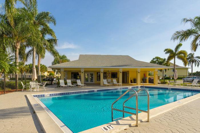 Experience the best of Jupiter living in this lovely affordable condo located in the very desireable Keystone at Indian Creek.  Condo located on the 7th fairway of the Golf Club of Jupiter offering serene and picturesque settings. This 2 bedroom 2 bath condo has updated kitchen, baths  and applicances. Newer AC and Hot Water heater plus updated electrical panel. Low condo fees inlcude water, sewer, cable & wifi, roof & exterior maintenance. Enjoy your new roof paid in full by the seller. Very active clubhouse with updated pool area and furniture. Centrally located to all that Jupiter has to offer, excellent restaurants, shopping, entertainment, Jupiter Medical Center and West Palm Beach Airport less than 30 minutes away. Walking distance to Golf Clubhouse open to the public 7 days a week.